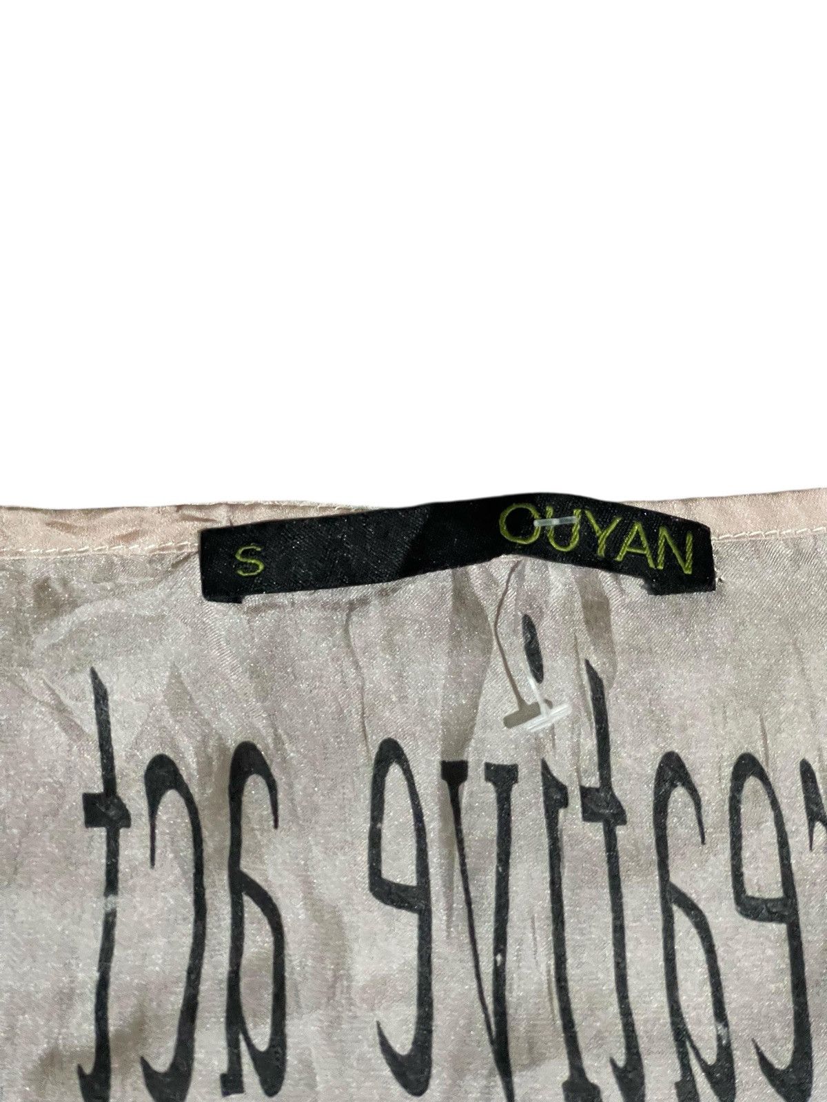 Japanese Brand Y2K Ouyan If Six Was Nine Style Poem T Shirt Size US M / EU 48-50 / 2 - 9 Thumbnail