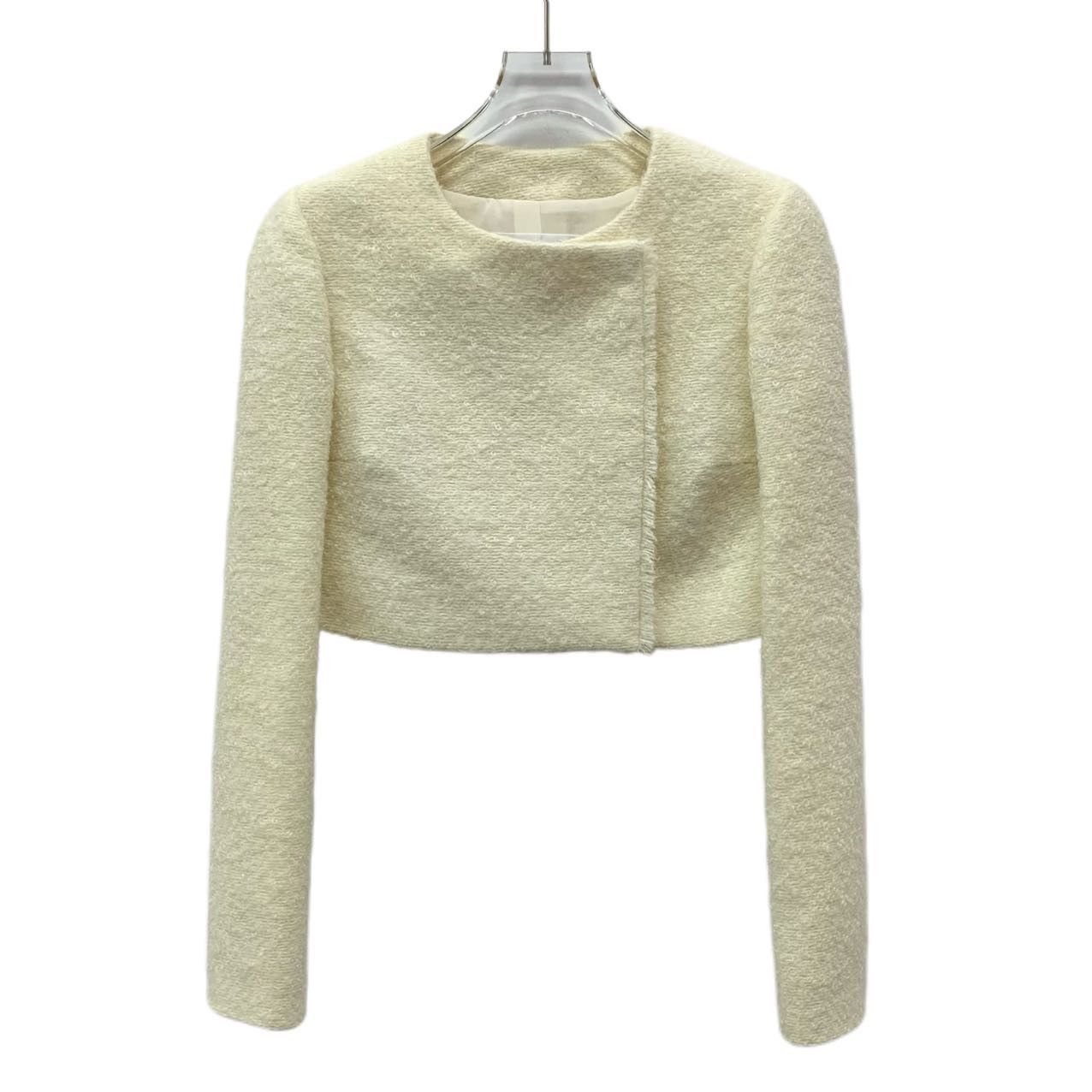 Dior Dior Set Tweed Mohair Beige (Size S) Size XS / US 0-2 / IT 36-38 - 1 Thumbnail