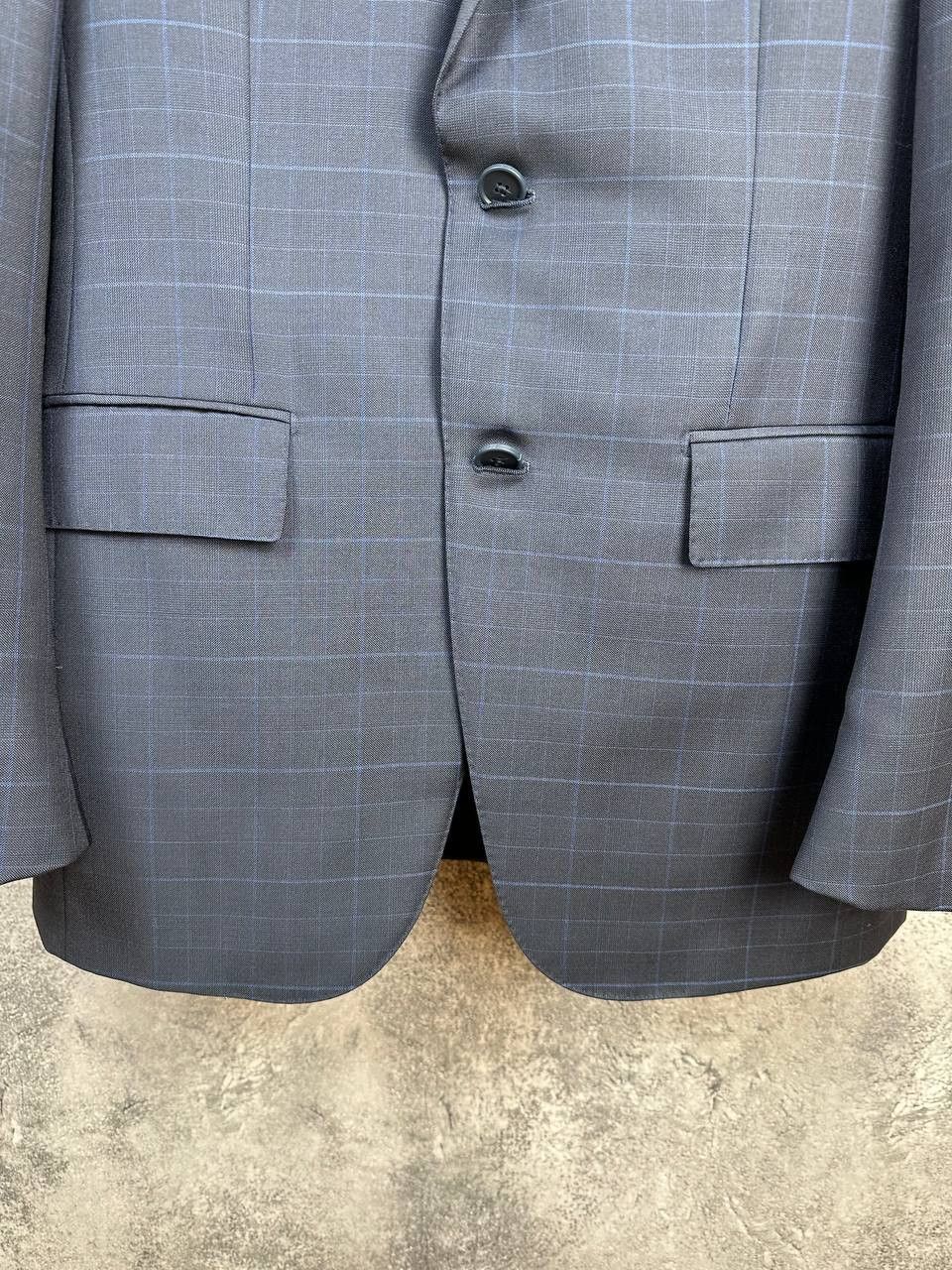 Ermenegildo Zegna RRP €2.500 Emenegildo Zegna "Mila" Abito Suit Wool Check Size 46R - 13 Thumbnail