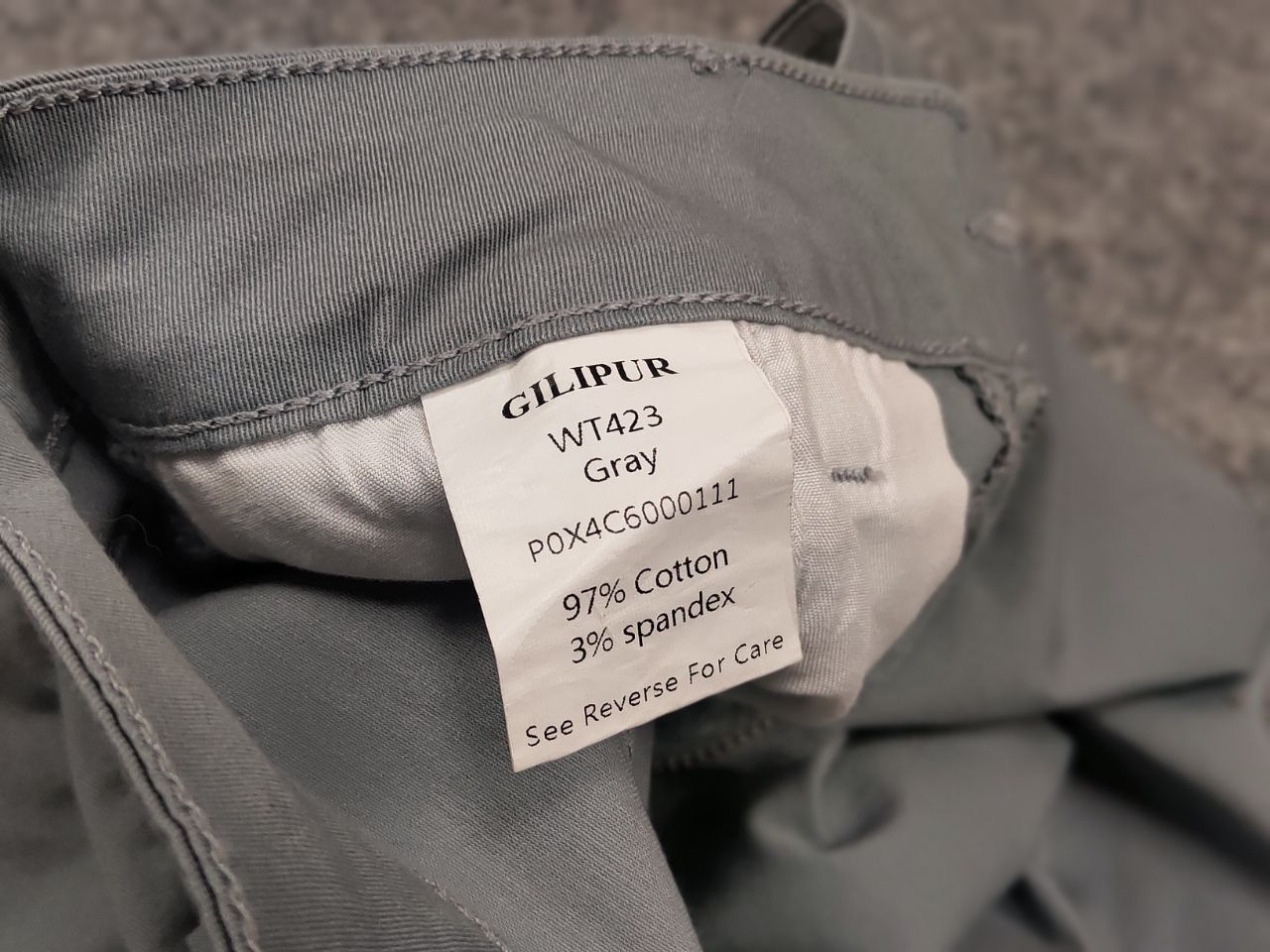 Japanese Brand Vintage Y2K Japanese Design Gray Cotton Cargo Baggy Pants Size US 32 / EU 48 - 16 Thumbnail