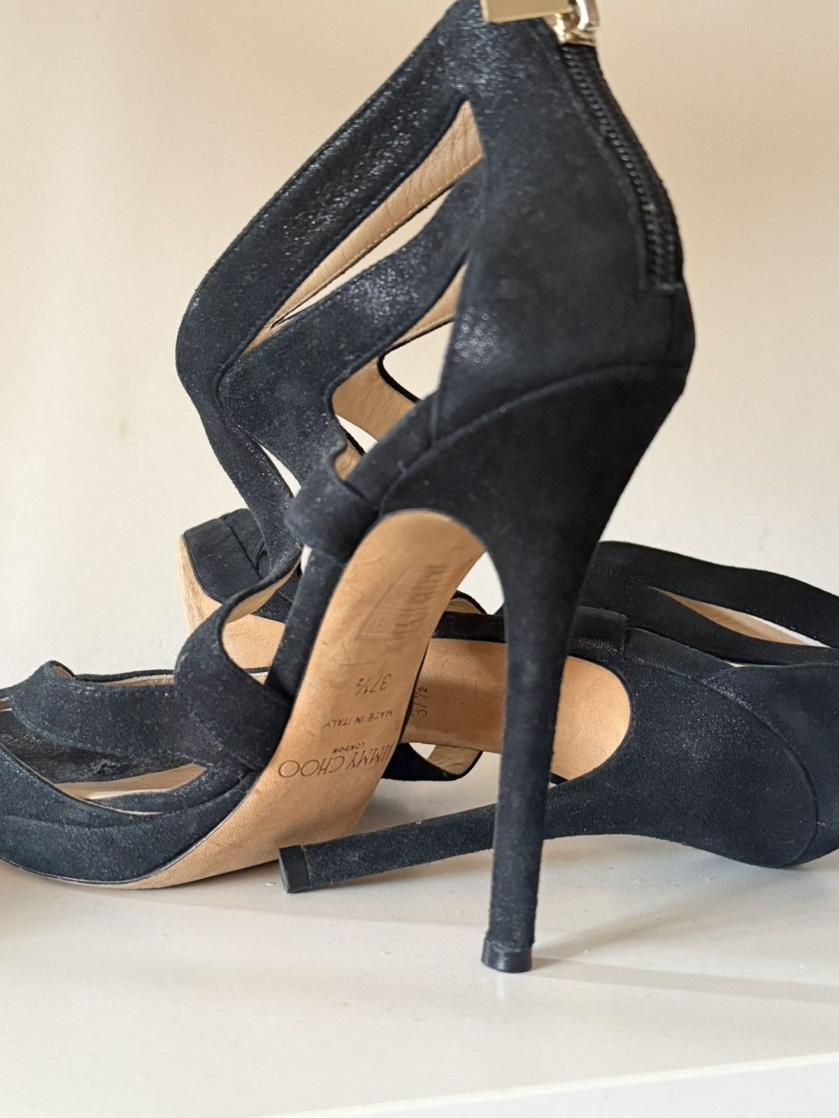 Jimmy Choo Elegant Black Jimmy Choo Size US 6.5 / IT 36.5 - 7 Thumbnail