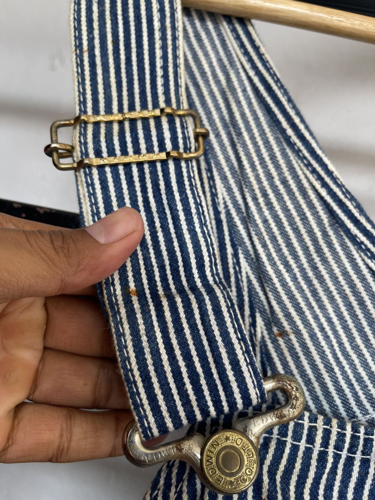Edwin × Vintage Edwin Hickory Overall Over Works Size US 32 / EU 48 - 4 Thumbnail