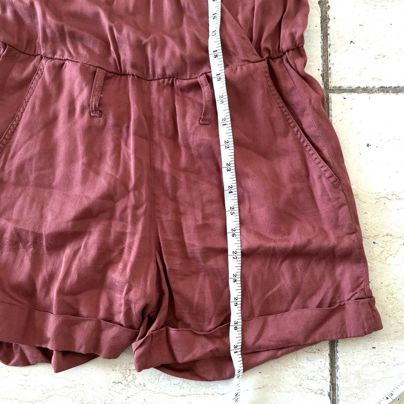 London Fog LONDON JEAN Romper, Size 0 Size 25" / US 0 / IT 36 - 9 Thumbnail