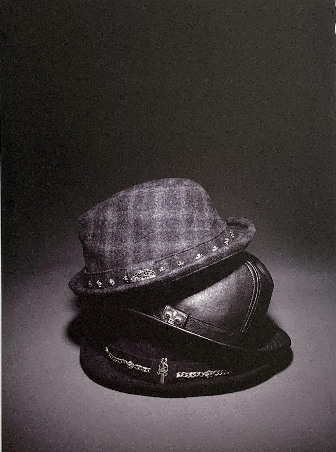 Chrome Hearts Chrome Hearts hats photo Poster framed 9x11 Size ONE SIZE - 2 Thumbnail