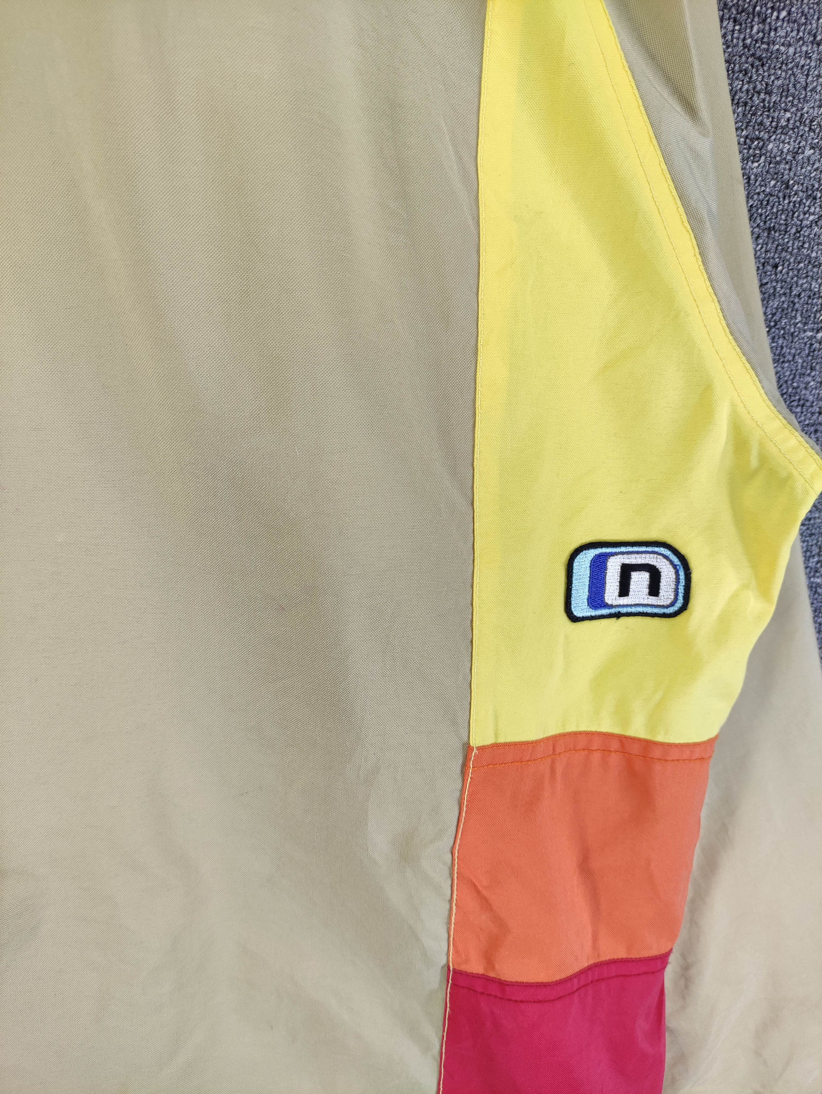 Japanese Brand Vintage Nitro Anorak Blocks Colour Faded Halfzip Jacket Size US XXL / EU 58 / 5 - 7 Thumbnail