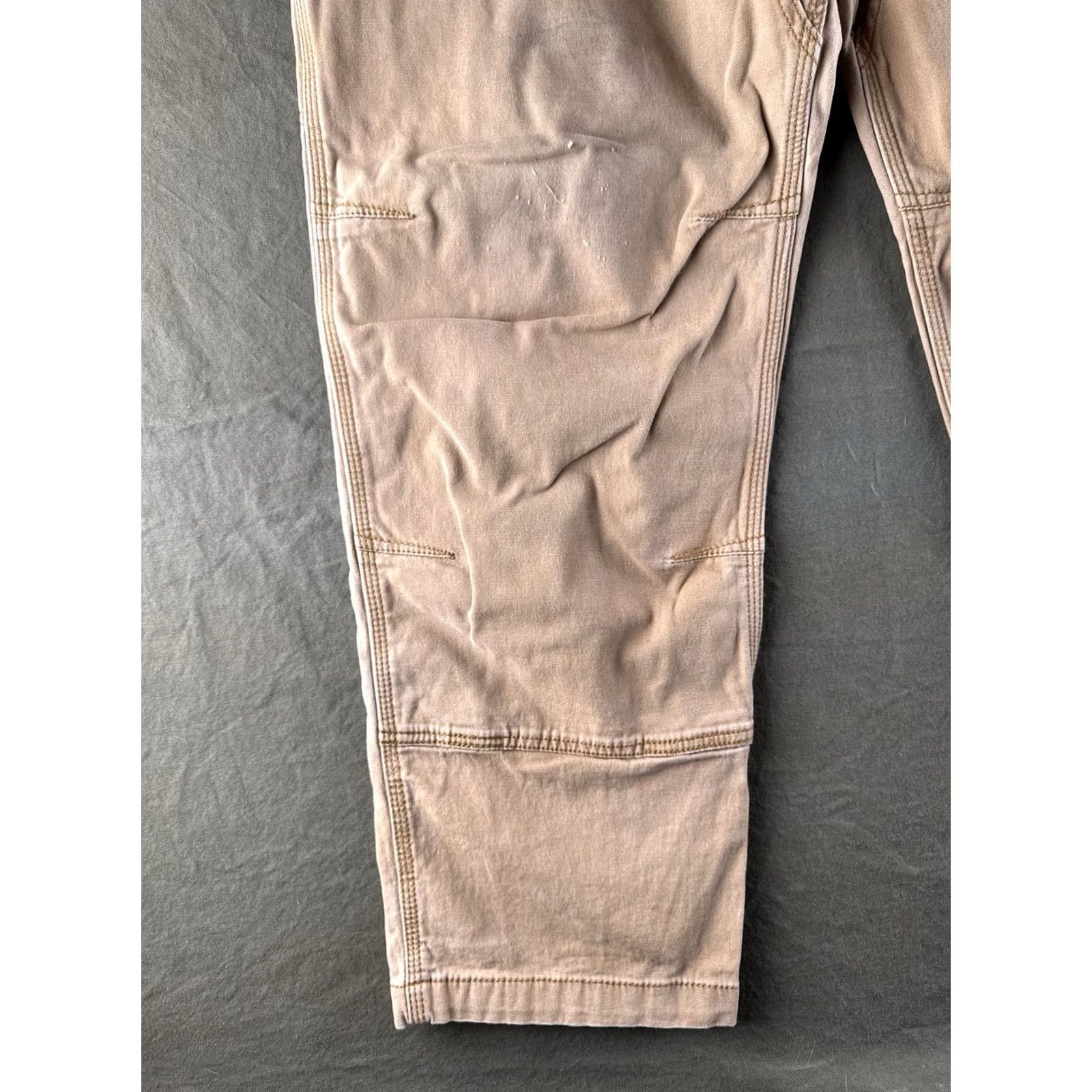 Carhartt Carhartt Double Knee Pants 42x30 Beige Workwear Carpenter 102802-918 Mens Size US 42 / EU 58 - 5 Thumbnail