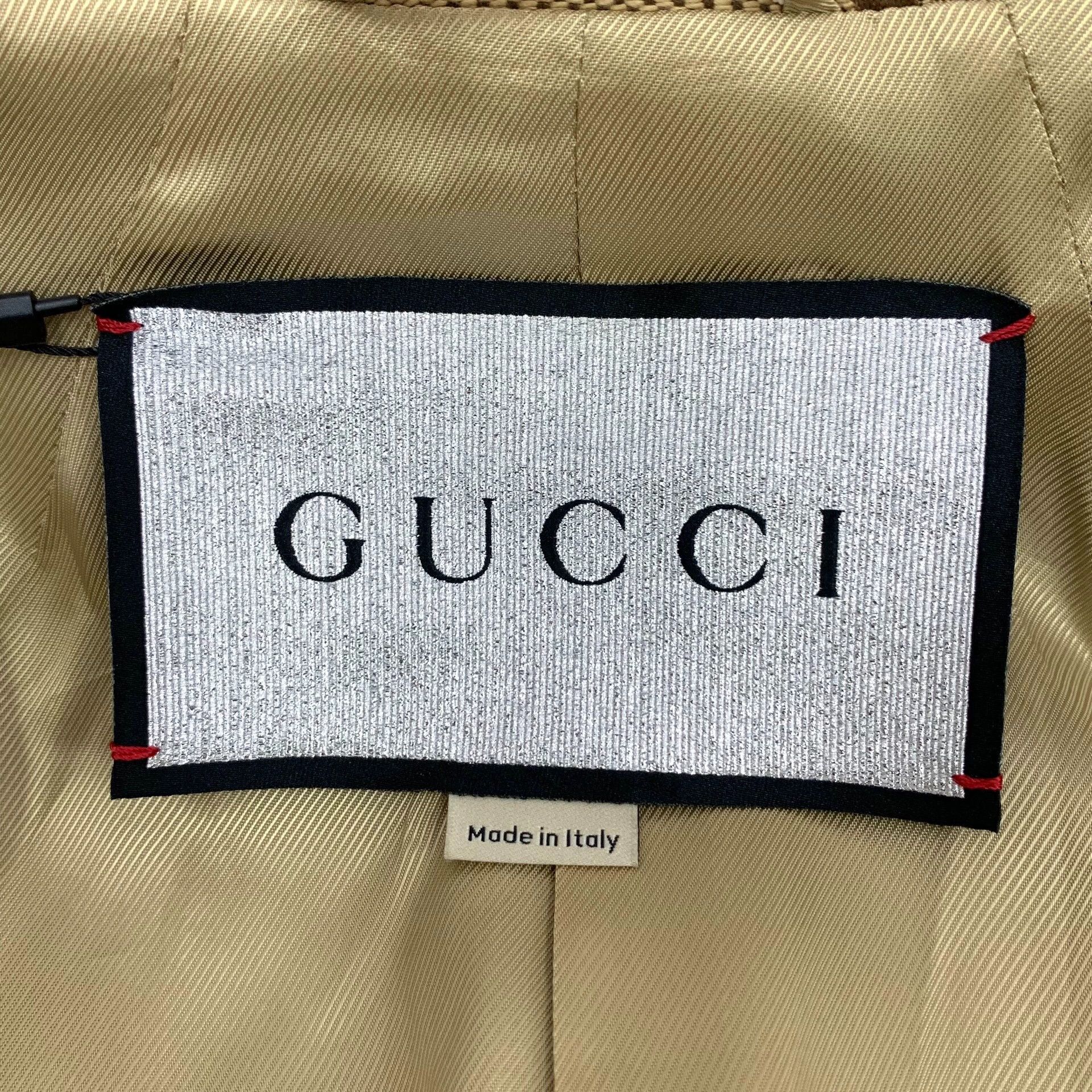 Gucci Gucci x Balenciaga single-breasted long-sleeved jacket Size US M / EU 48-50 / 2 - 8 Thumbnail