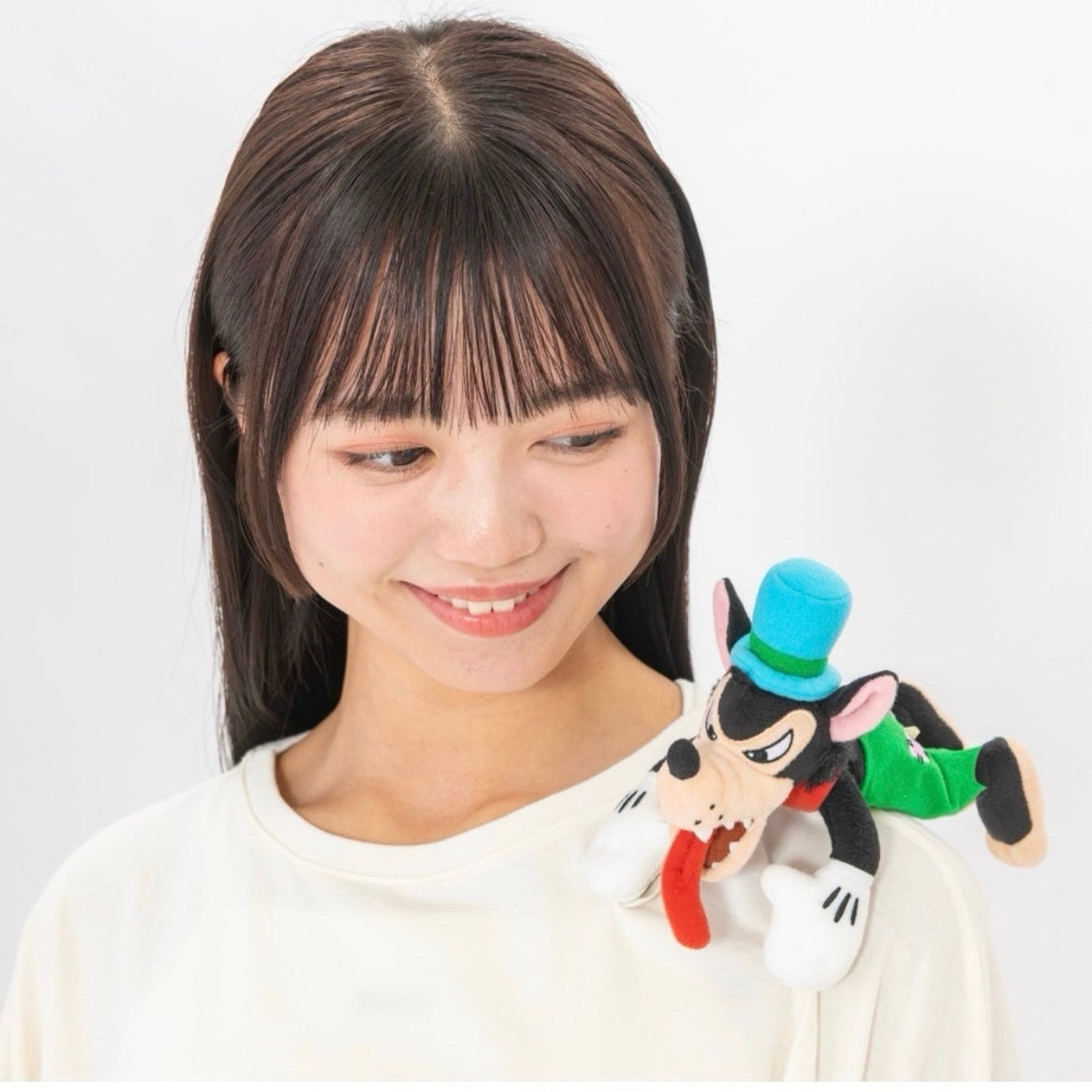 Disney Tokyo Disney Big Bad Wolf shoulder plush charm Size ONE SIZE - 3 Thumbnail