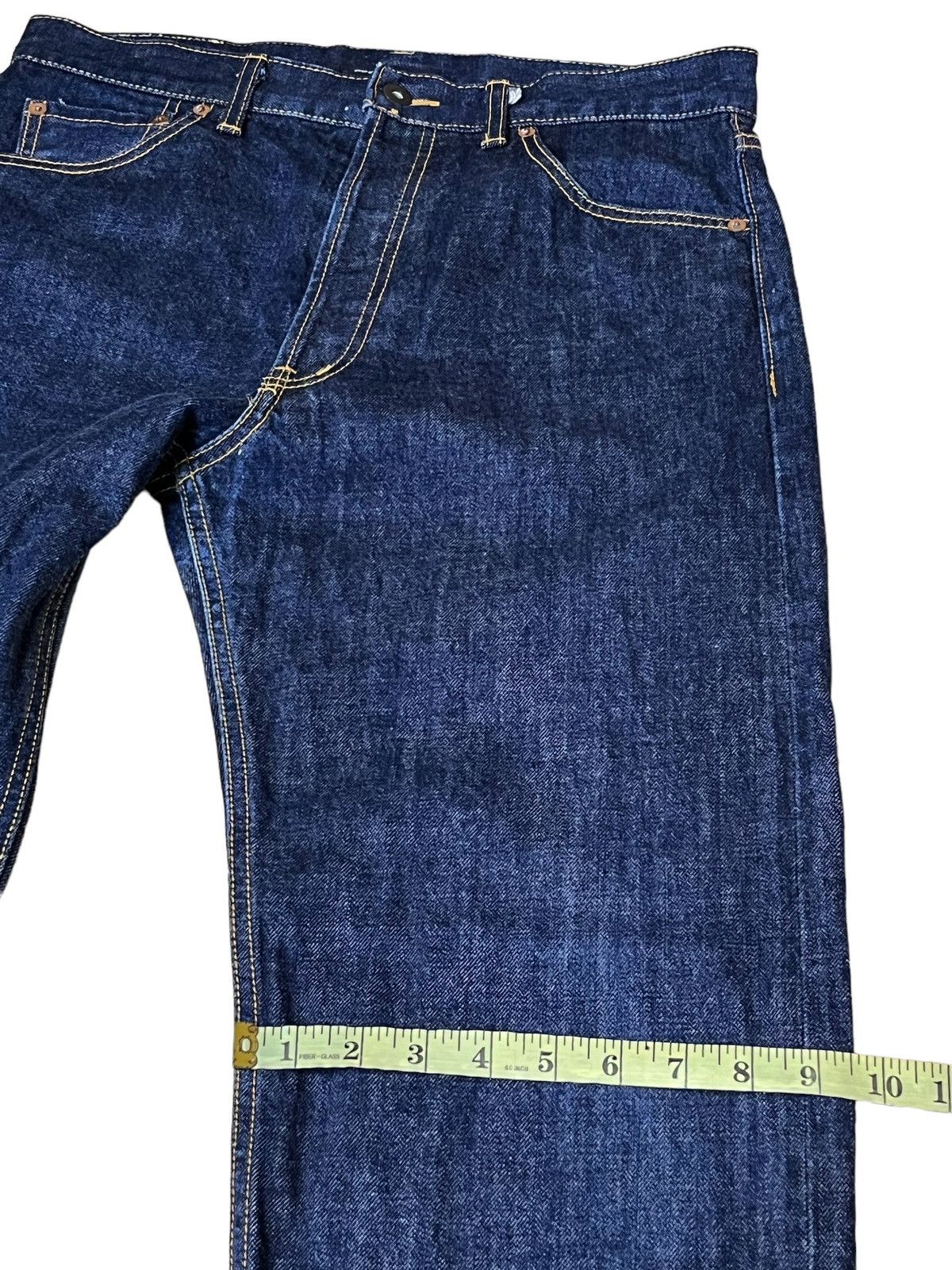 Toyo Enterprises JAPANESE AKAMIMI “KAKEYA”REDLINE SELVEDGE JEANS Size US 33 - 17 Thumbnail