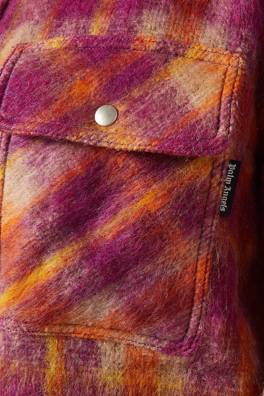 Palm Angels o1y0325 Logo Checked Shirt in Multicolor Size US S / EU 44-46 / 1 - 2 Thumbnail