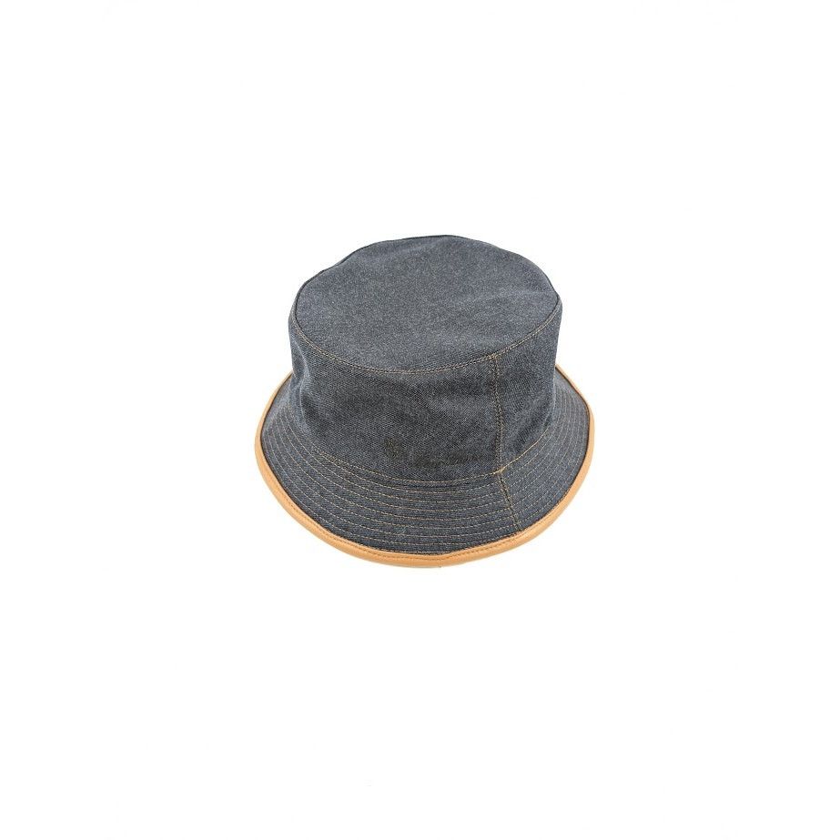 Loro Piana o1rshd1 Size: L Bucket Hat in Denim Size ONE SIZE - 2 Thumbnail