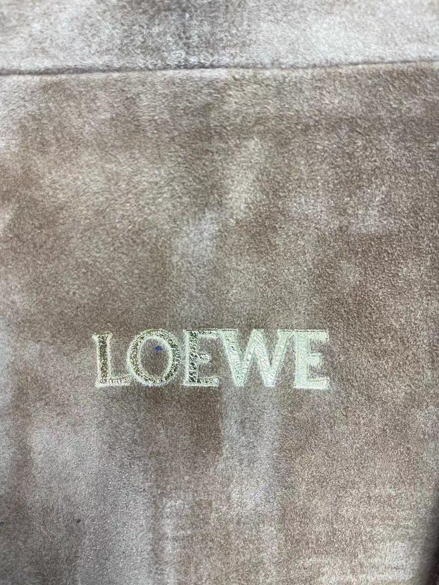 Loewe Loewe Camel Suede Double-breasted Coat, Suede Size XS / US 0-2 / IT 36-38 - 8 Thumbnail