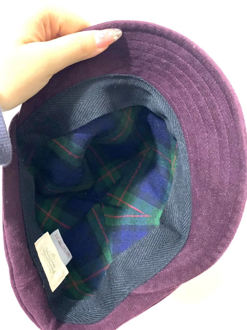 Vivienne Westwood Vivienne Westwood Old wine-red newsboy hat Size ONE SIZE - 6 Thumbnail