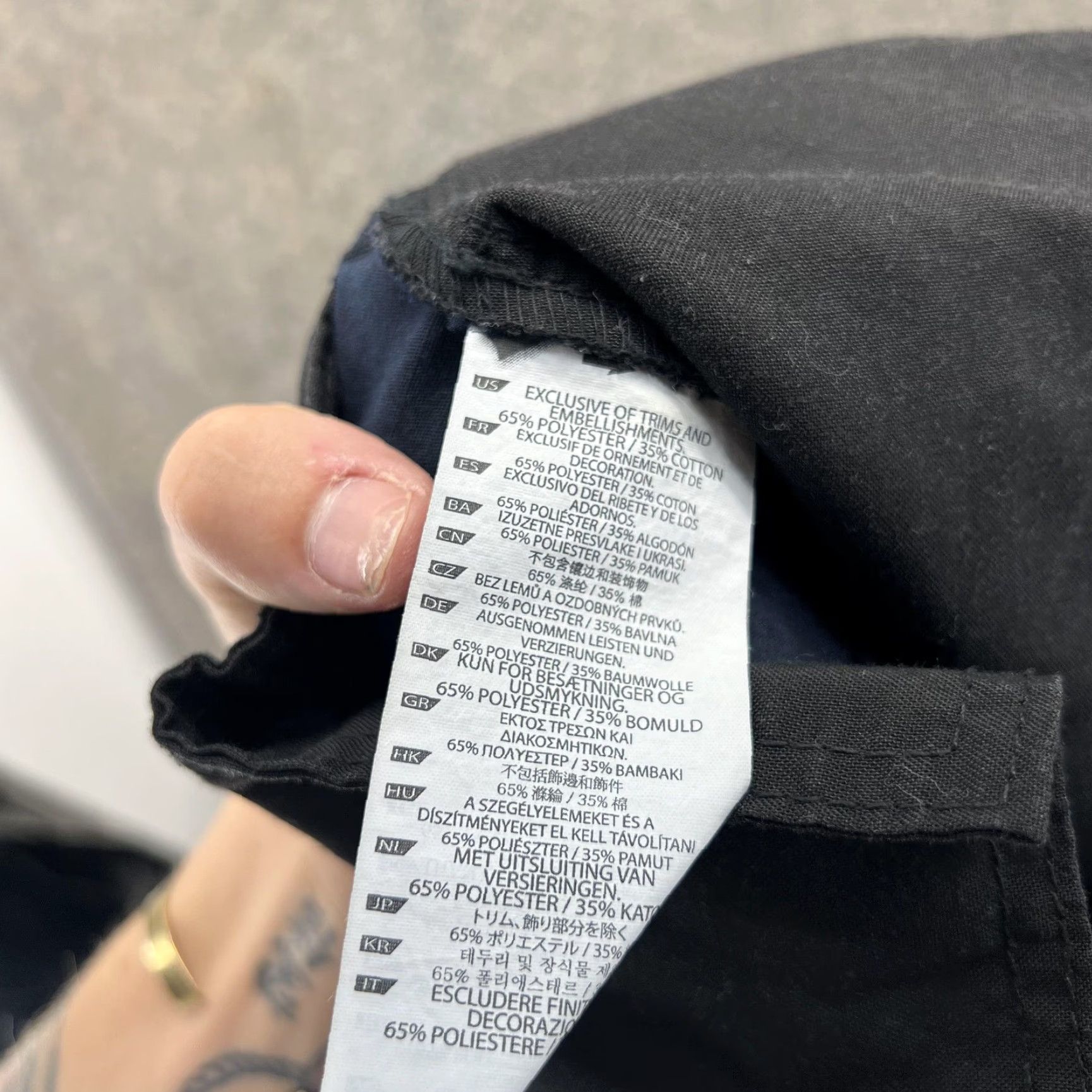 Vintage 5.11 Tactical Pants Mens 30x30 Blue Cargo Canvas Relaxed Fit Workwear Outdoor Pants Mens Blue Cargo Pocket Activated for Utility Size US 30 / EU 46 - 4 Thumbnail