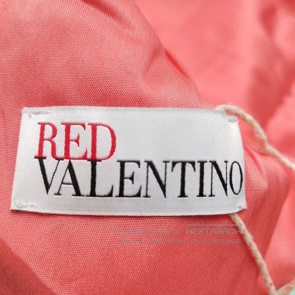 RED Valentino Red Valentino Solid Pink Round Neck Dress. Size M / US 6-8 / IT 42-44 - 4 Thumbnail