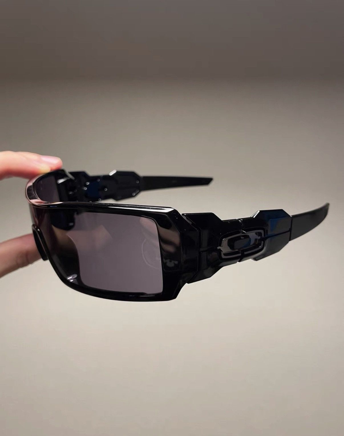 Oakley OAKLEY OIL RIG II Polished Black Sport Sunglasses K24 Size ONE SIZE - 7 Thumbnail