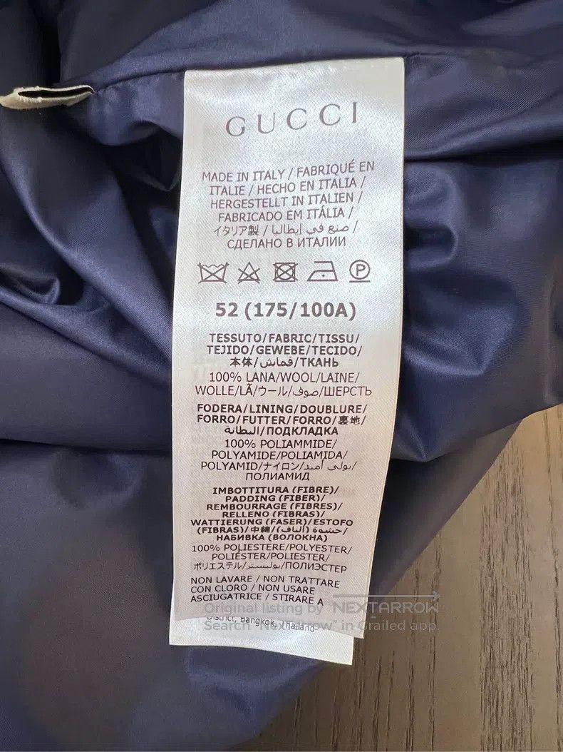 Gucci Gucci 24 new Logo full-print double G zipper pocket jacket Size US L / EU 52-54 / 3 - 7 Thumbnail