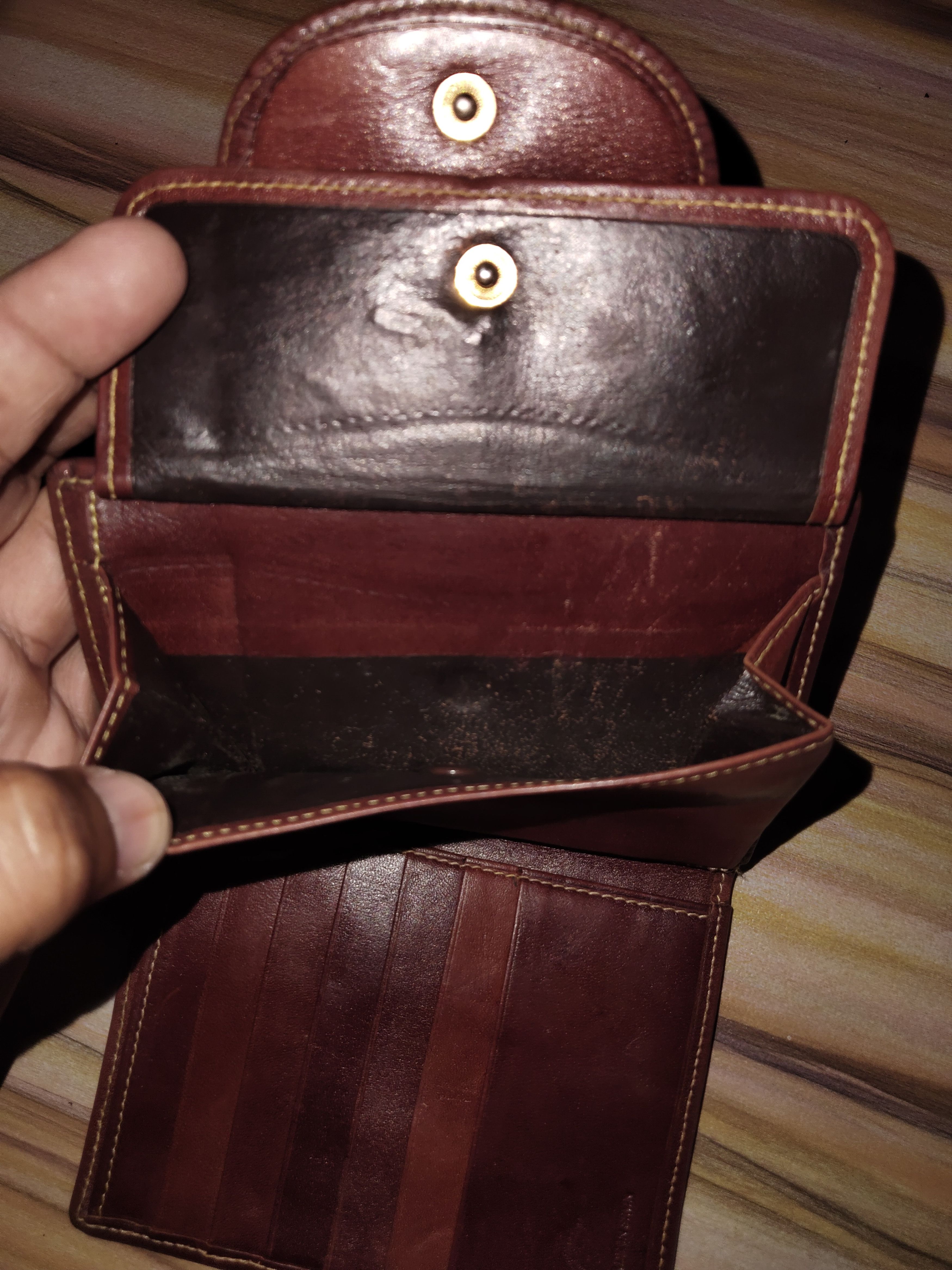 Loewe LOEWE Suede Leather Wallet Size ONE SIZE - 7 Thumbnail