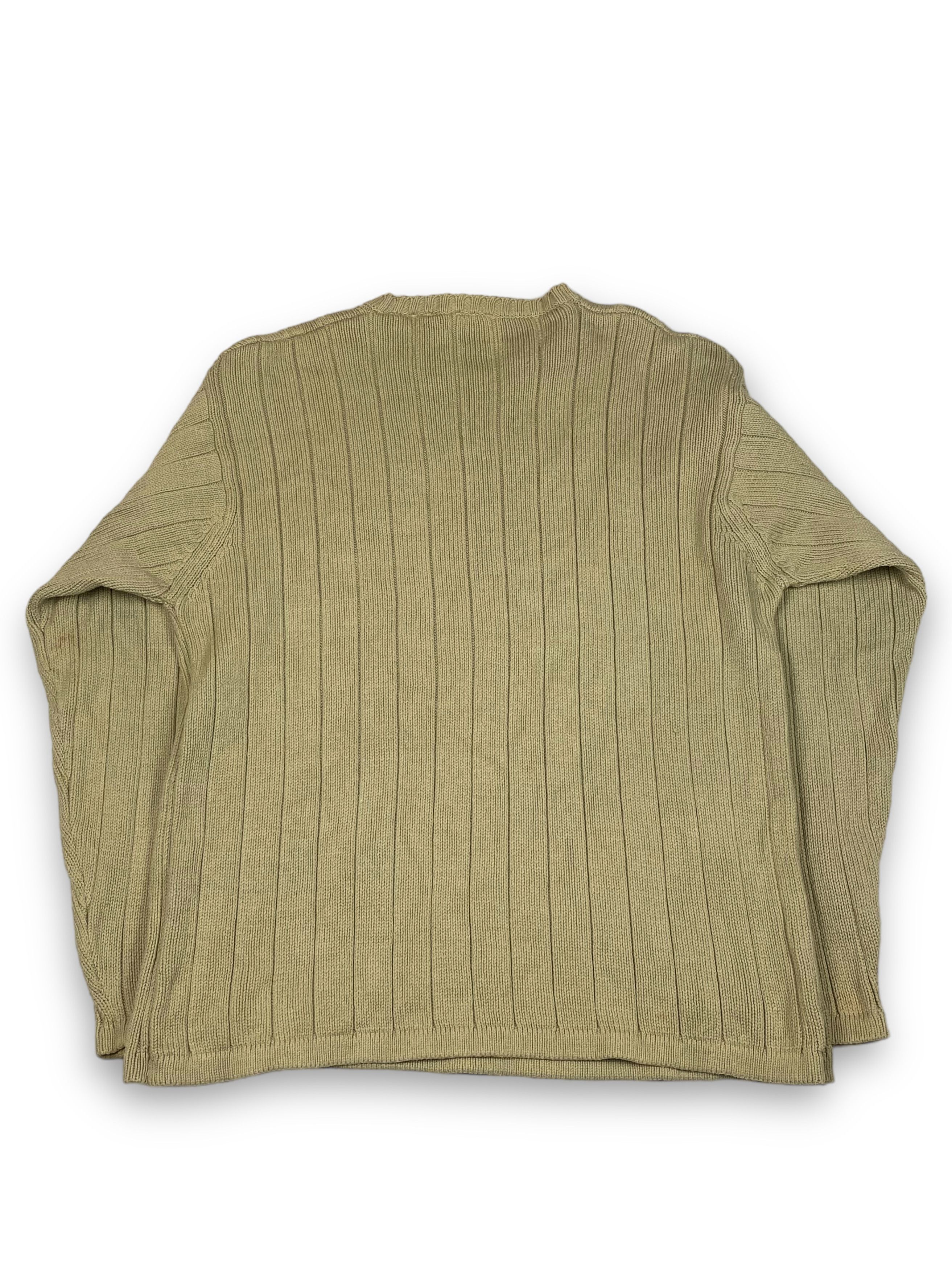 Timberland Vintage TIMBERLAND Cable Knit Beige Sweater M715 Size US XL / EU 56 / 4 - 7 Thumbnail