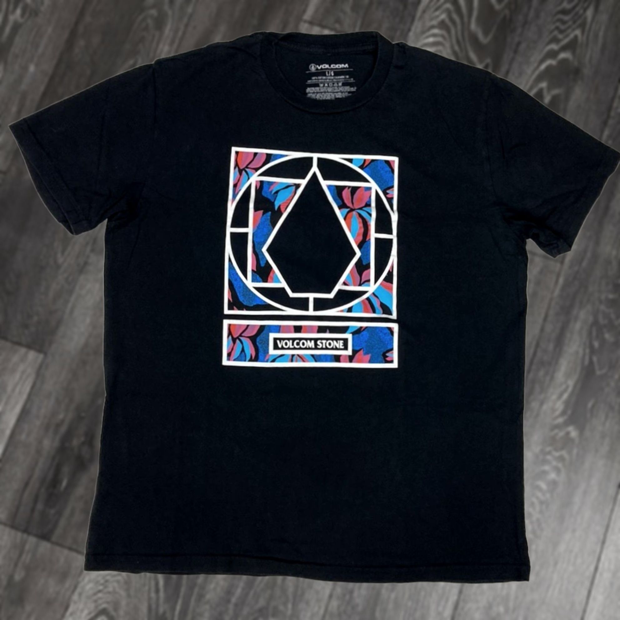 Volcom Volcom Stone Graphic T-shirt Men Large Black Short Sleeve Size US M / EU 48-50 / 2 - 1 Thumbnail