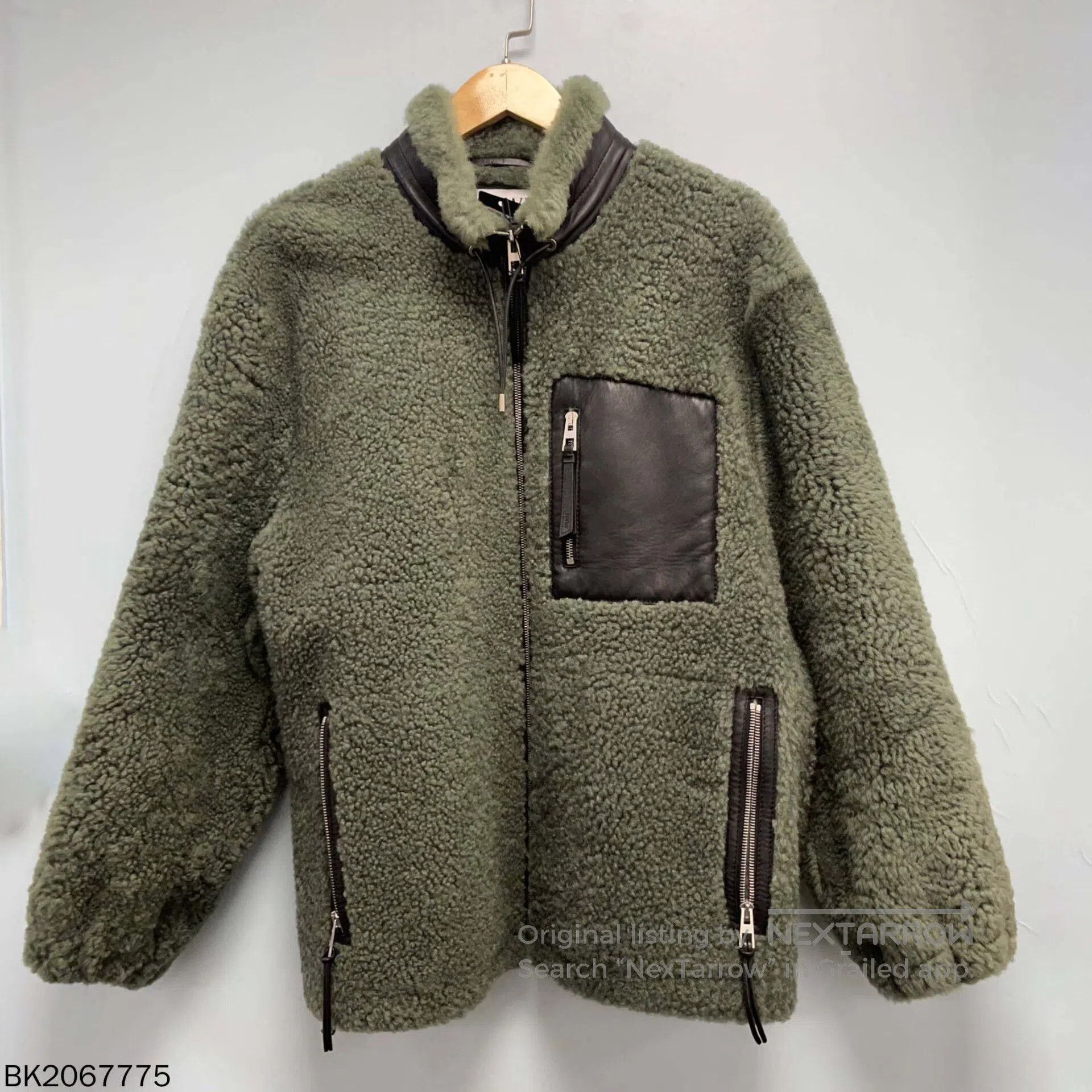Loewe LOEWE Shearling Zip Pocket Jacket 46. Size US XL / EU 56 / 4 - 1 Thumbnail