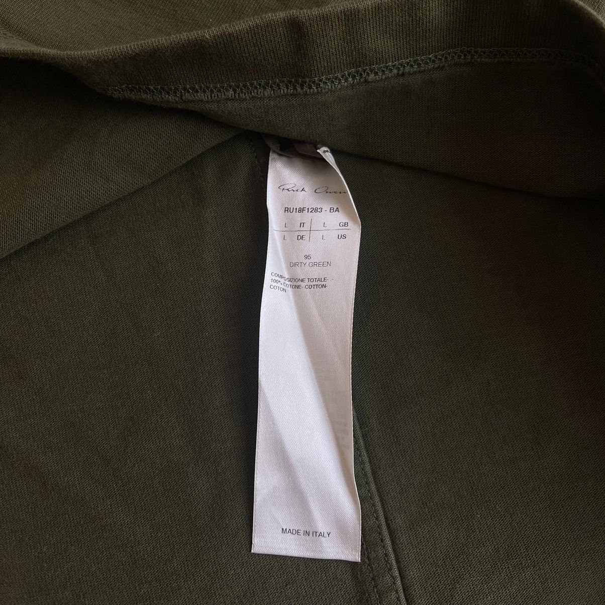 Rick Owens FW2018 "Sisyphus" Heavy Cotton Long Sleeve T-Shirt Size US L / EU 52-54 / 3 - 4 Thumbnail
