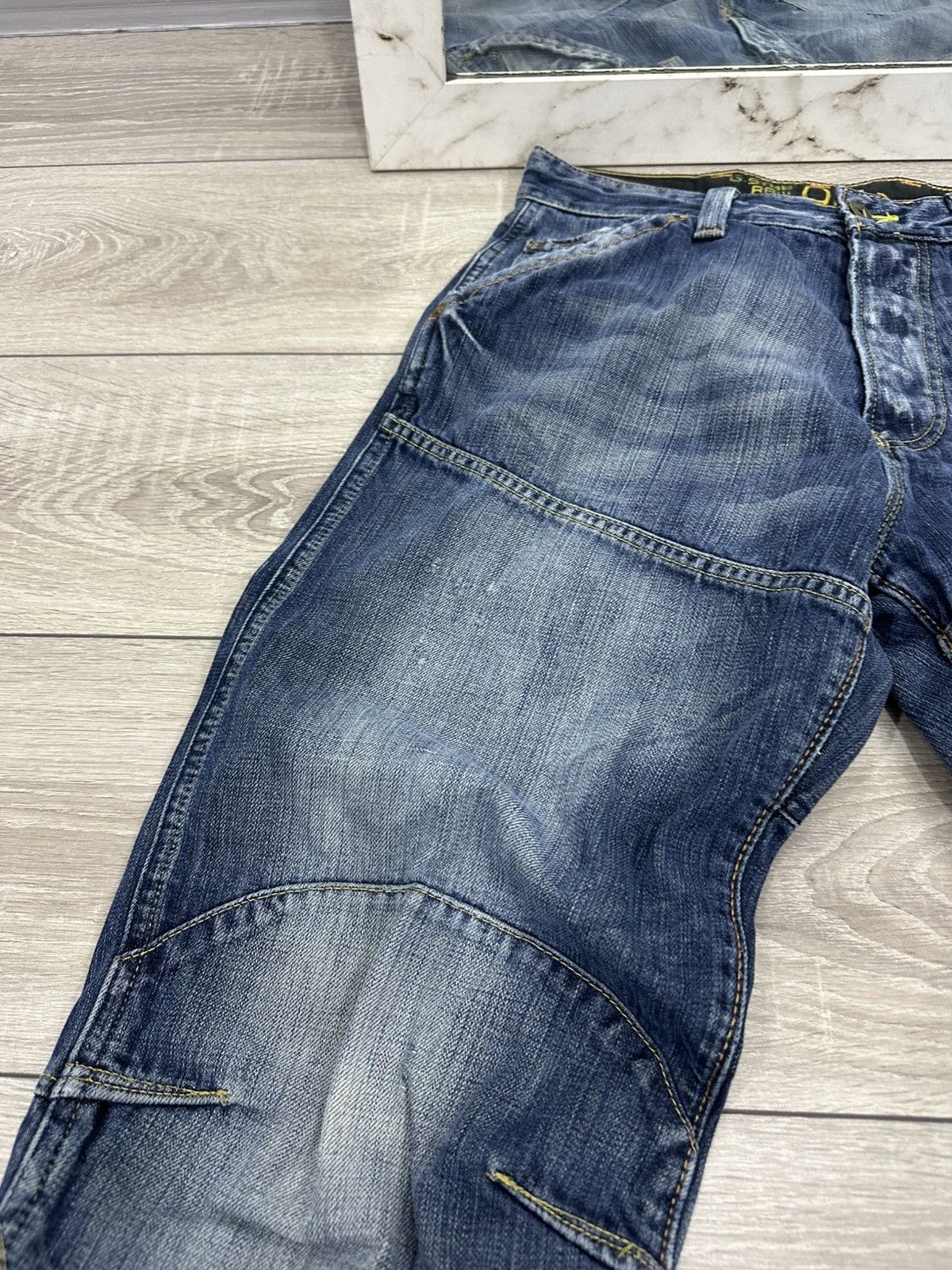 G-Star G-Star Raw 96 Vintage Y2K Jeans Distressed Baggy Size US 32 / EU 48 - 6 Thumbnail