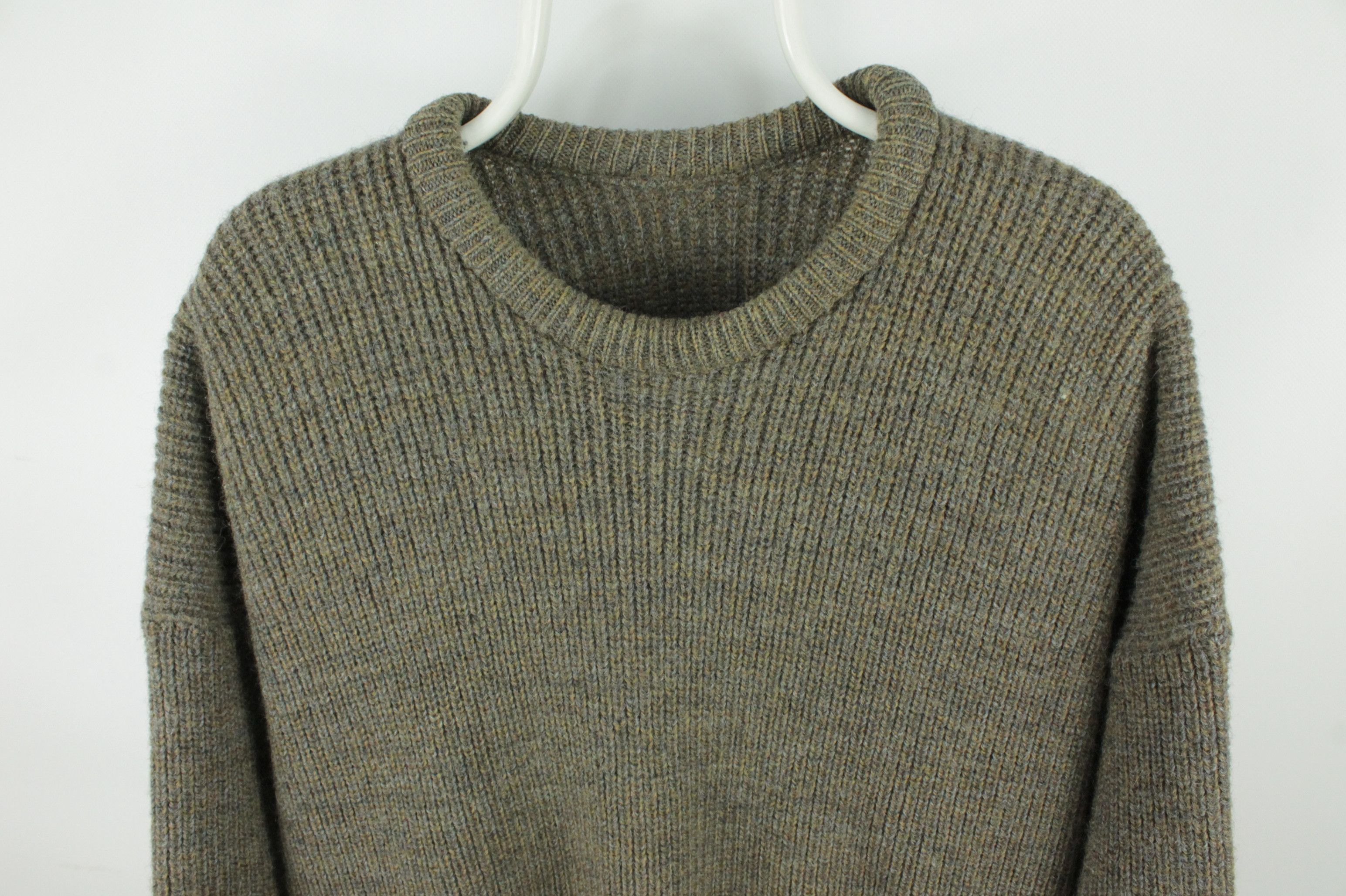 Barbour Vintage Barbour D630 Chunky Heavy Knit Wool Sweater Size US XL / EU 56 / 4 - 2 Thumbnail