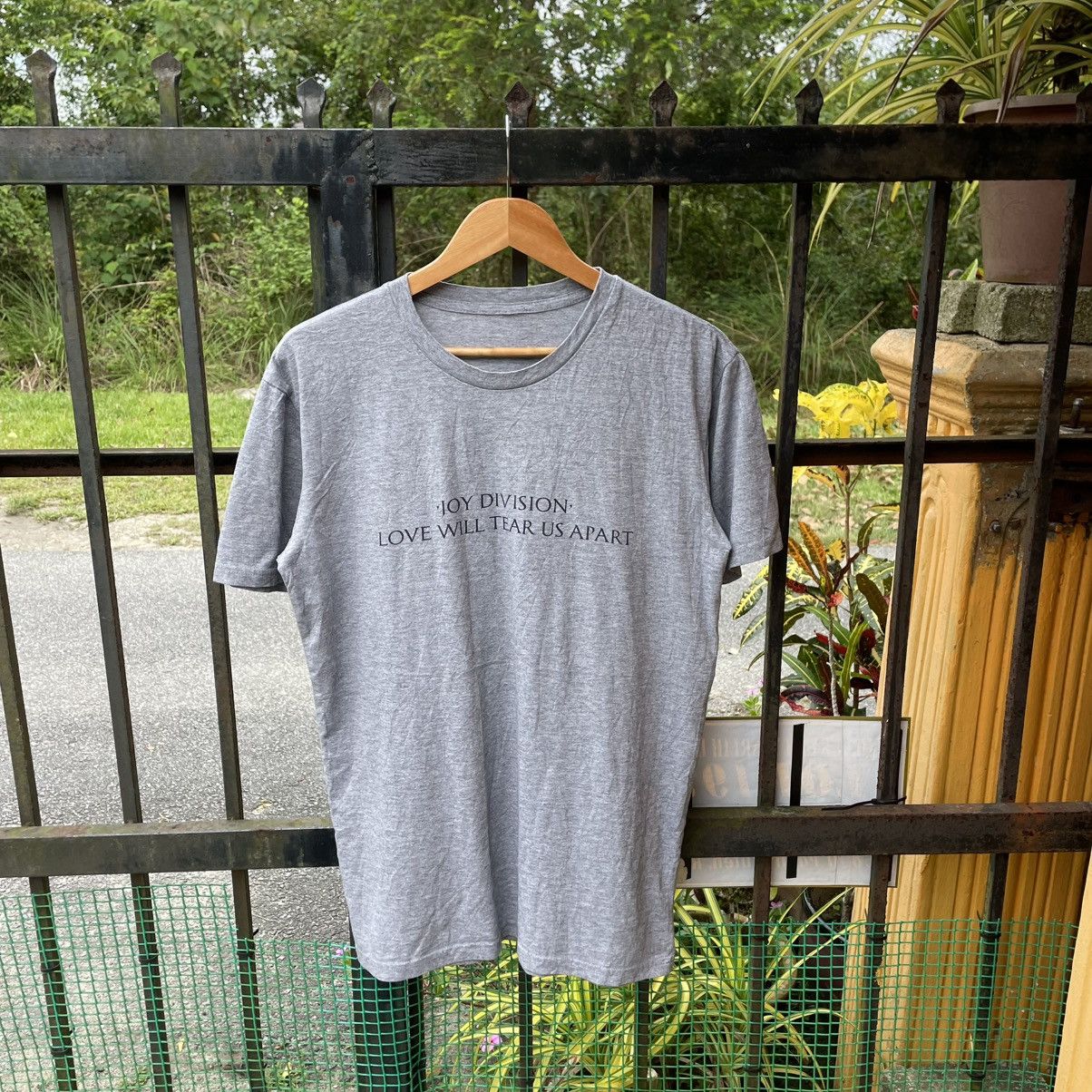 Band Tees × Joy Division × Vintage 🔥Vintage Joy Division Love Will Tear Us Apart Promo Song Tee Size US L / EU 52-54 / 3 - 1 Thumbnail
