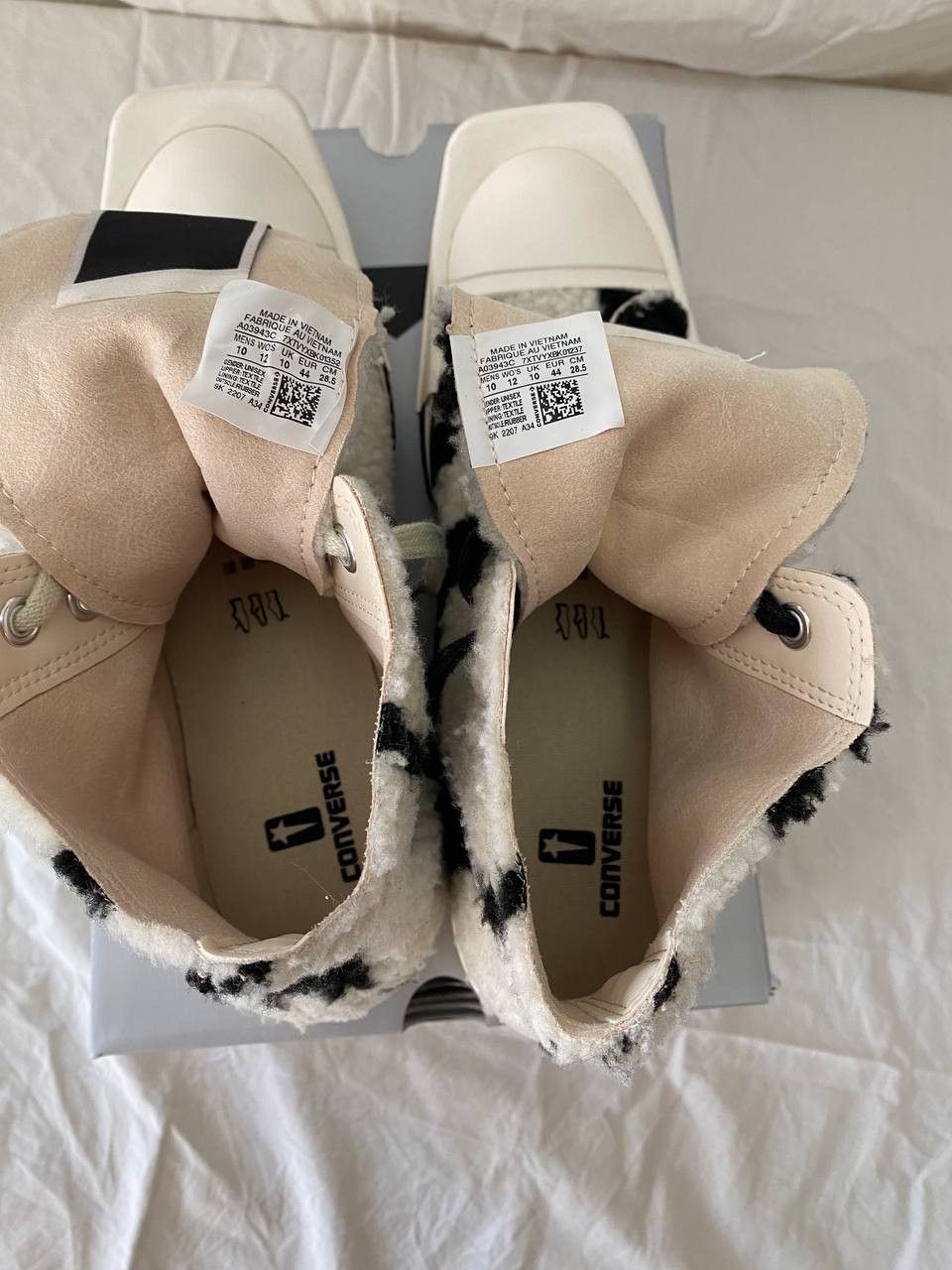 Converse × Rick Owens Drkshdw Rick Owens DRKSHDW Converse Size US 10 / EU 43 - 6 Thumbnail