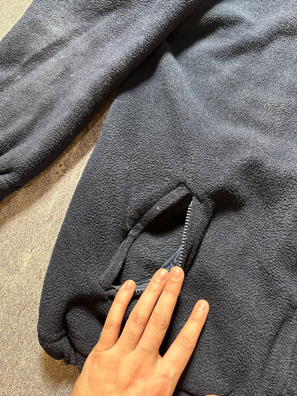 Nike × Vintage Nike Vintage Fleece Jacket 80-90s Size US XL / EU 56 / 4 - 6 Thumbnail