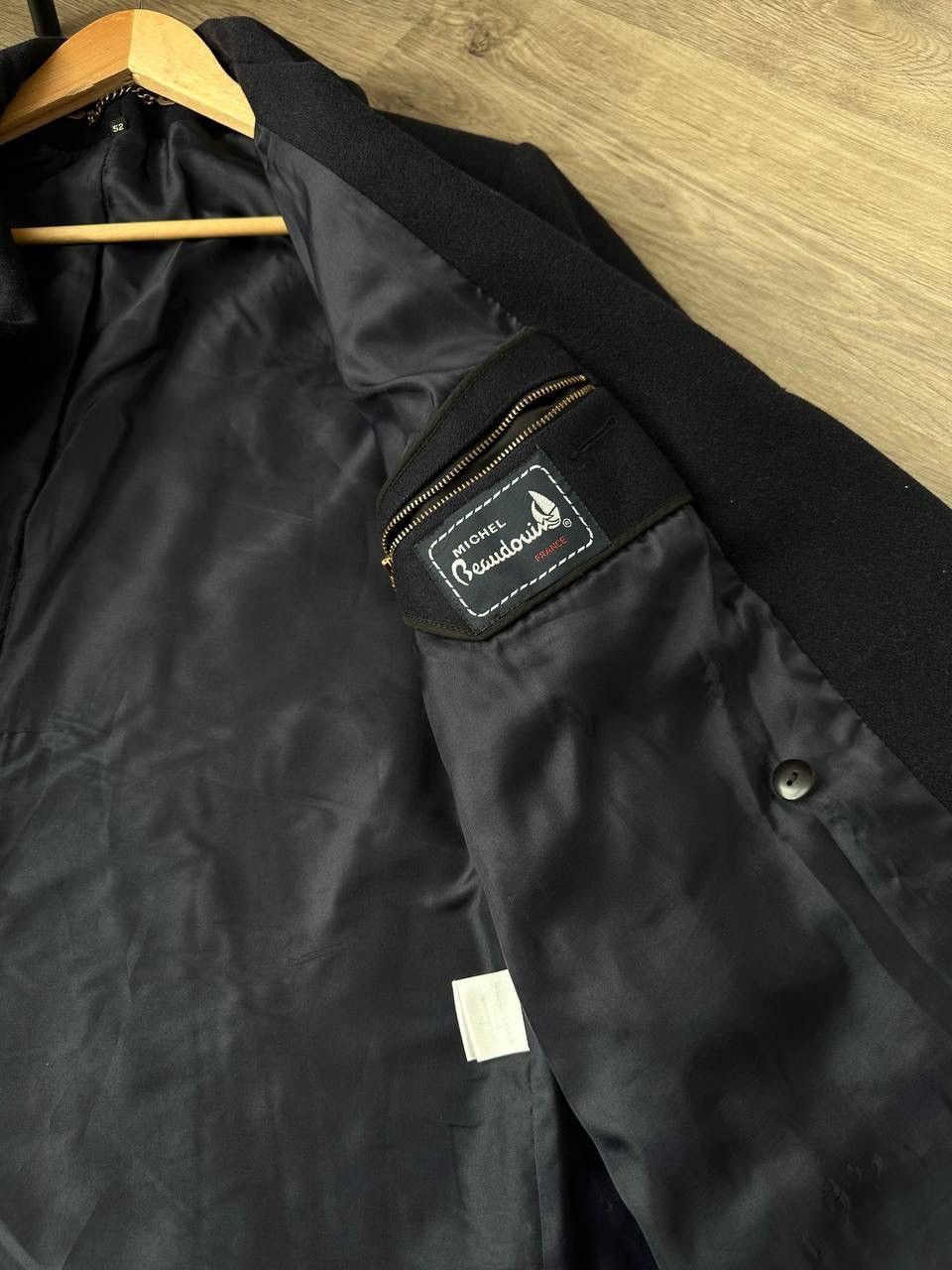 Japanese Brand × Vintage Vintage Japanese Michel Beaudouin Blue Coat Jacket Size US XL / EU 56 / 4 - 13 Thumbnail