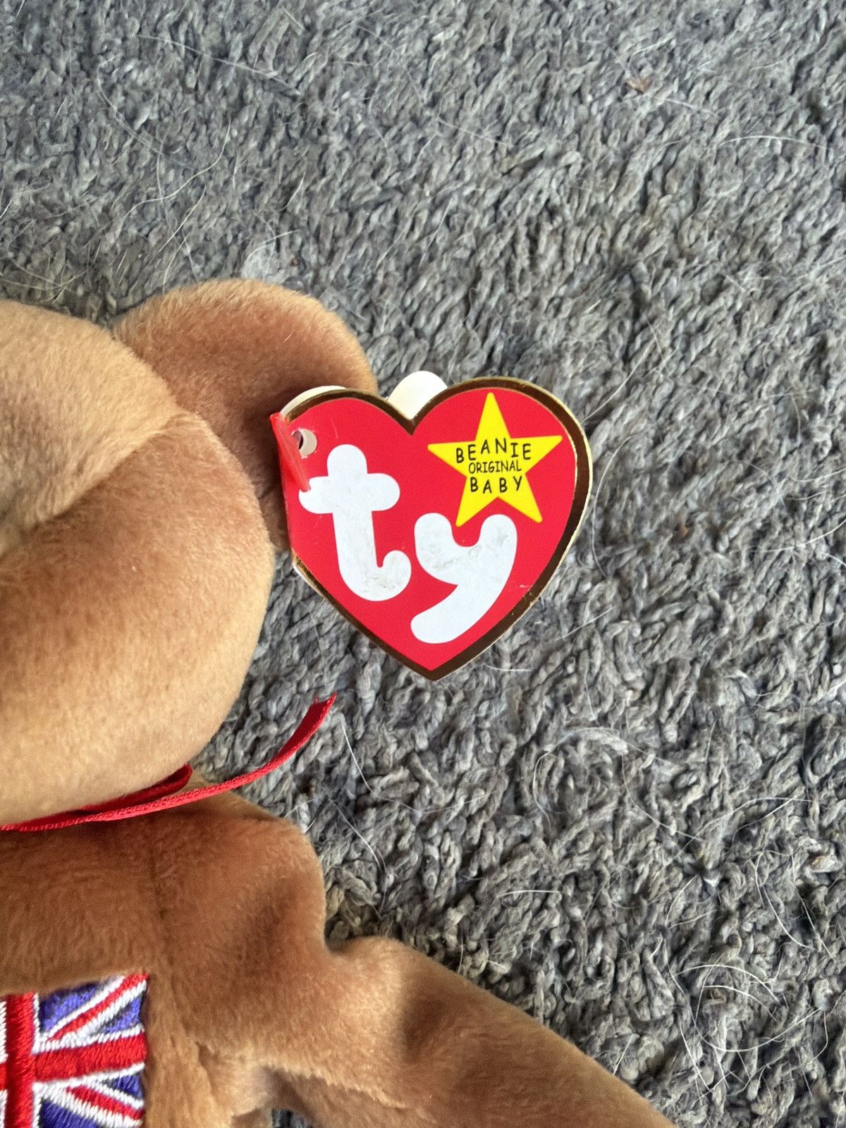 Vintage 1997 Ty Britannia Beanie Baby Size ONE SIZE - 3 Thumbnail