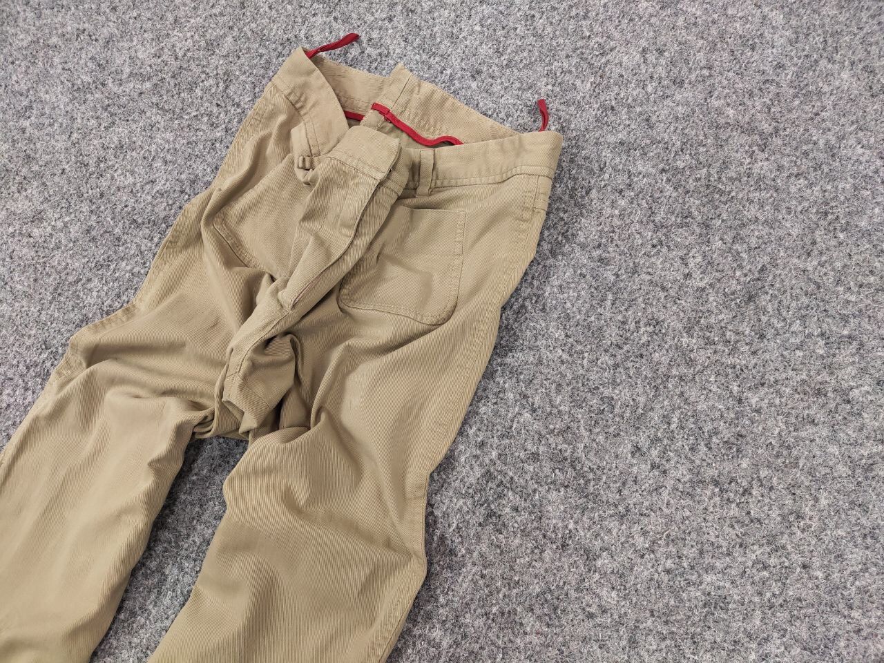 Prada Vintage Prada Red Tab Authentic Beige Trouser Women's Pants Size 30" / US 8 / IT 44 - 4 Thumbnail