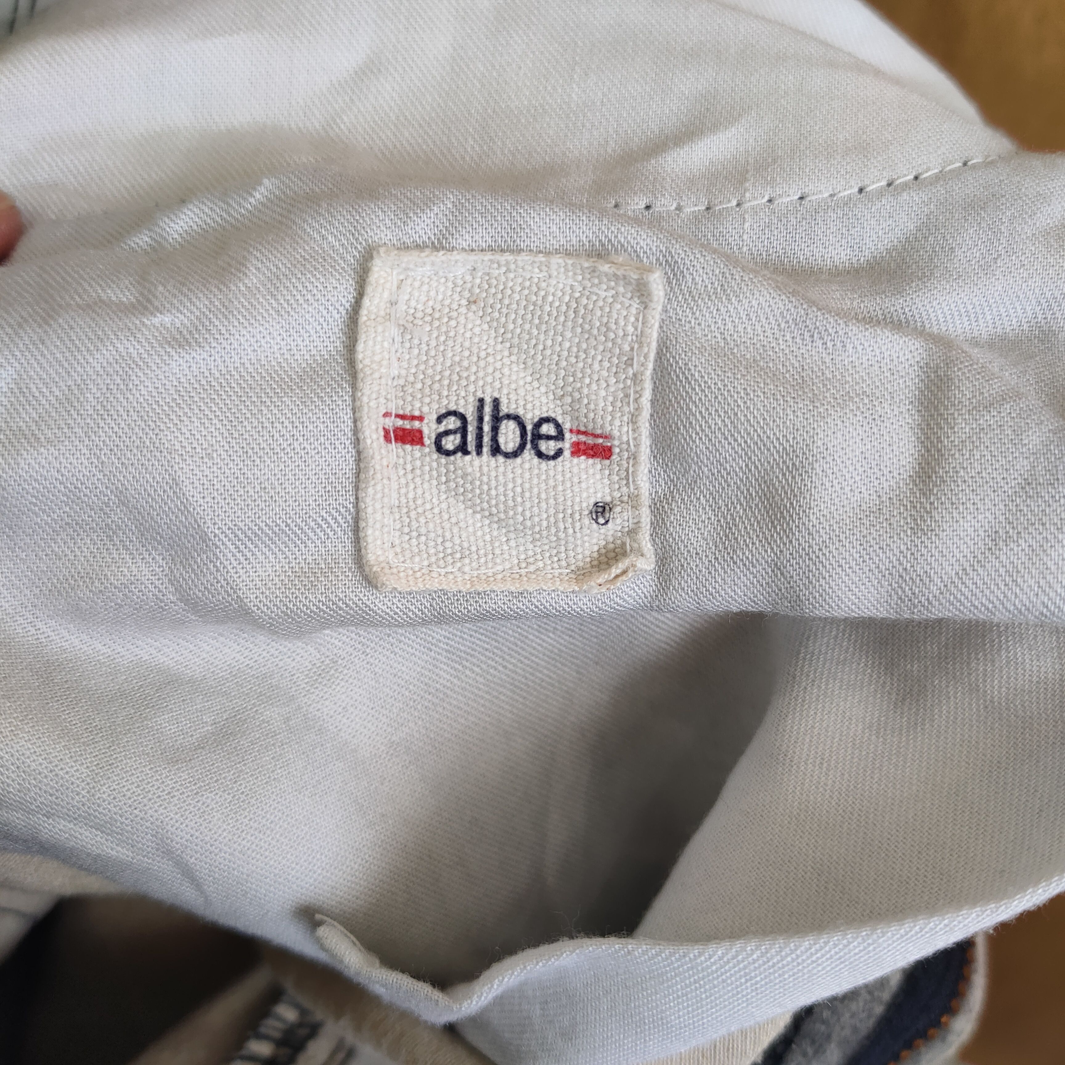 Japanese Brand VINTAGE ALBE FLEECE FADED DOUBLE KNEE PANTS Size US 29 - 11 Thumbnail