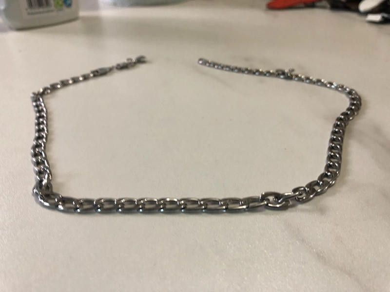 Designer Stainless steel long size chain necklace Size ONE SIZE - 3 Thumbnail