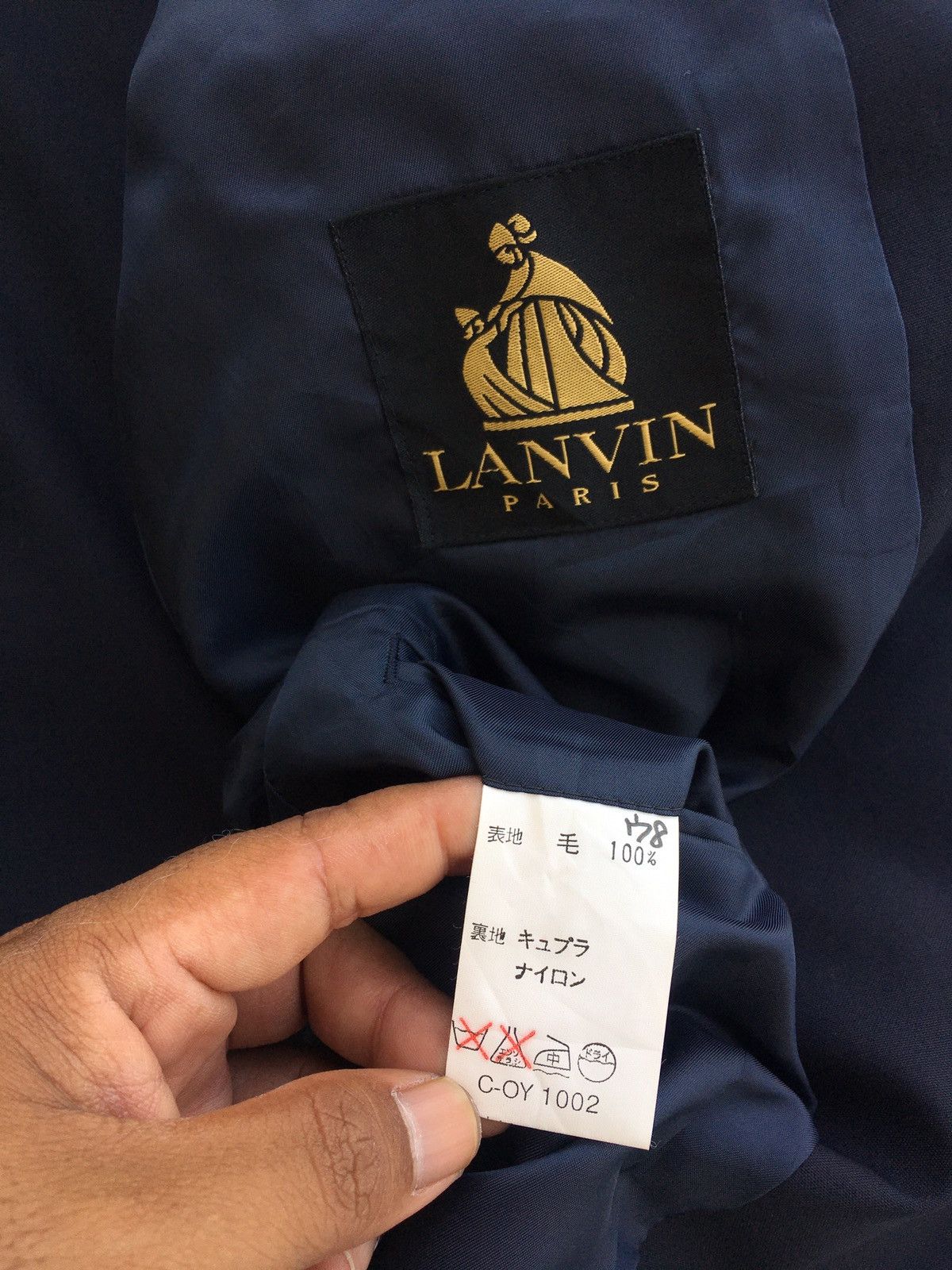 Lanvin Rare Vintage LANVIN Blazer Size 42S - 7 Thumbnail
