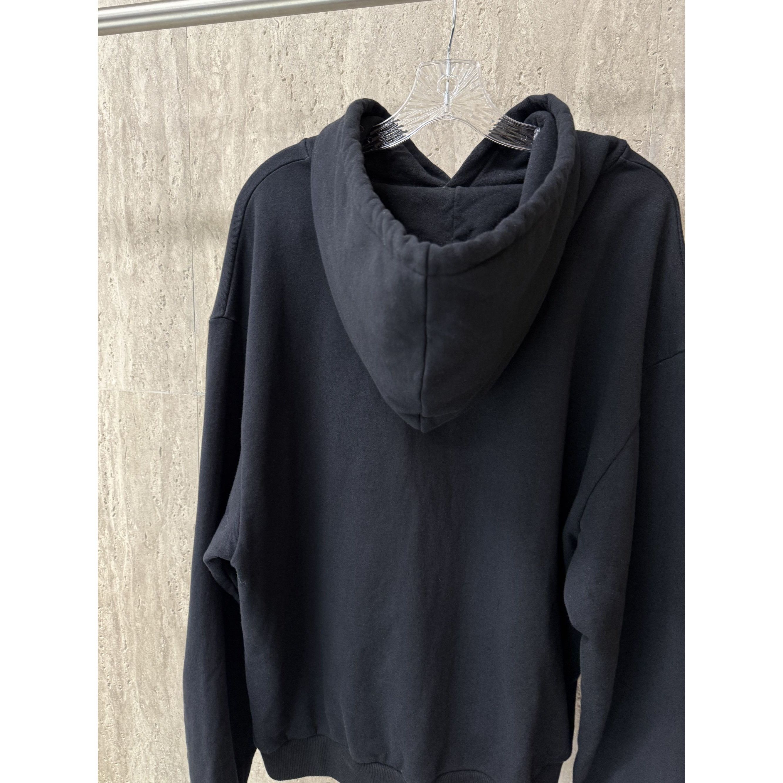 Celine Celine Paris Black Hoodie Sweatshirt XL 100% Cotton Unisex C Size XL / US 12-14 / IT 48-50 - 8 Thumbnail