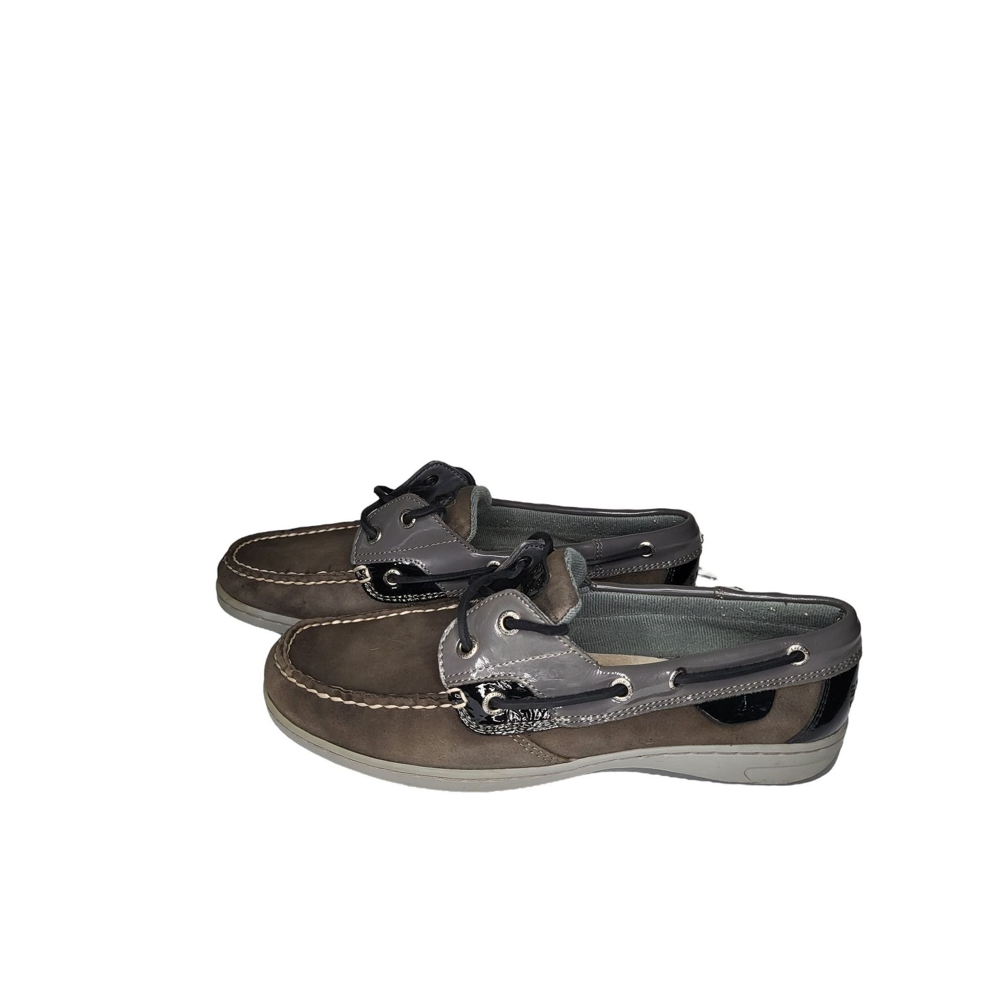 Sperry Sperry Boat Shoes Women Sz 8.5W Top Sider Gray Angelfish Sue Size US 8.5 / IT 38.5 - 2 Thumbnail