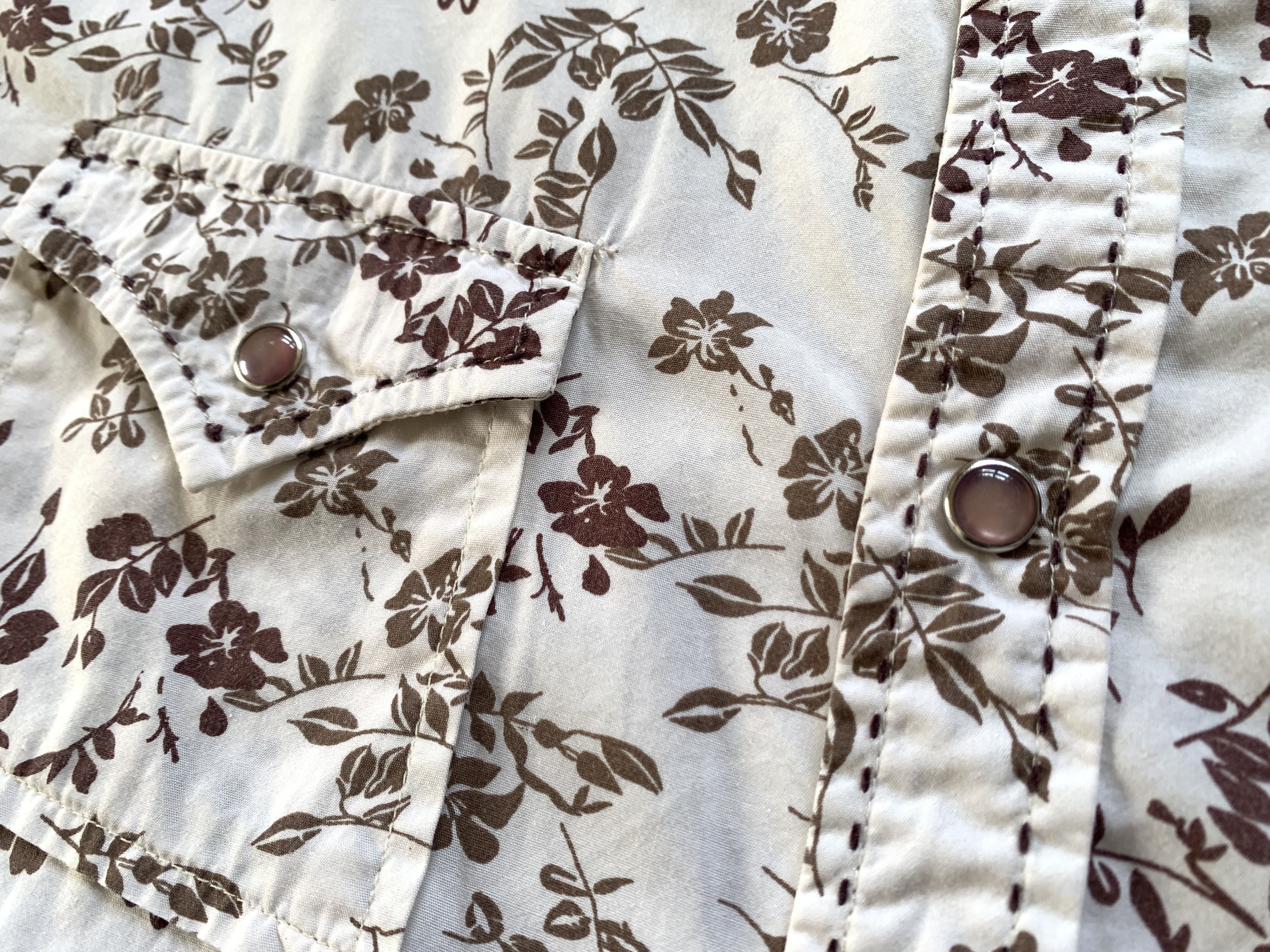 Wrangler Wrangler Vintage Western Long Sleeve Printed Shirt Size US M / EU 48-50 / 2 - 6 Thumbnail
