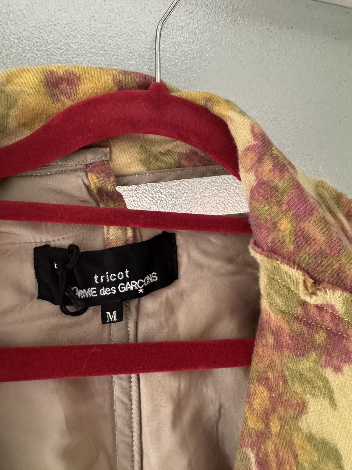 Comme des Garcons × Japanese Brand × Vintage Vintage 2002 Tricot Comme des Garçons Jacket Size M / US 6-8 / IT 42-44 - 4 Thumbnail