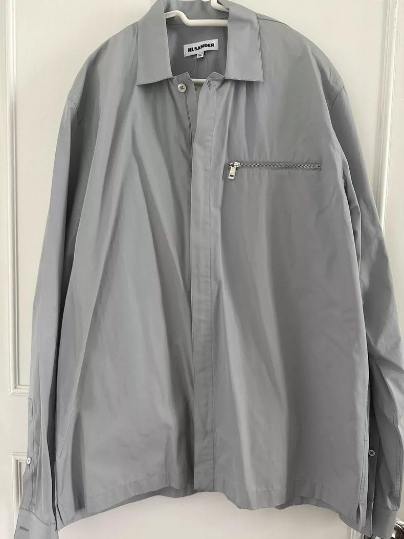 Jil Sander Jil Sander Long sleeved zipper shirt Size US S / EU 44-46 / 1 - 3 Thumbnail