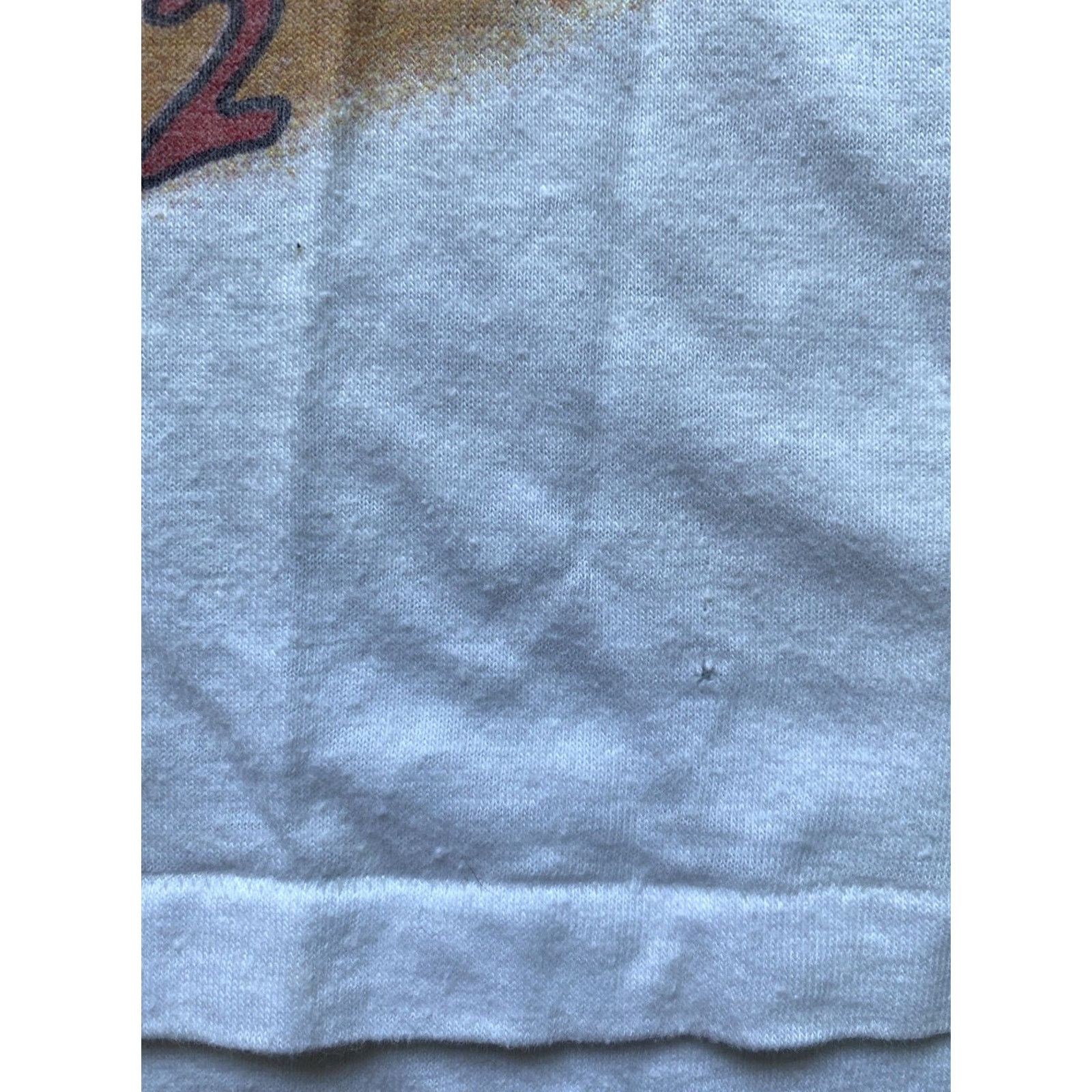 Vintage VINTAGE Rolling Stones T-Shirt Europe 1982 Concert Tour Medium White Men Band M Shirt Size US M / EU 48-50 / 2 - 5 Thumbnail