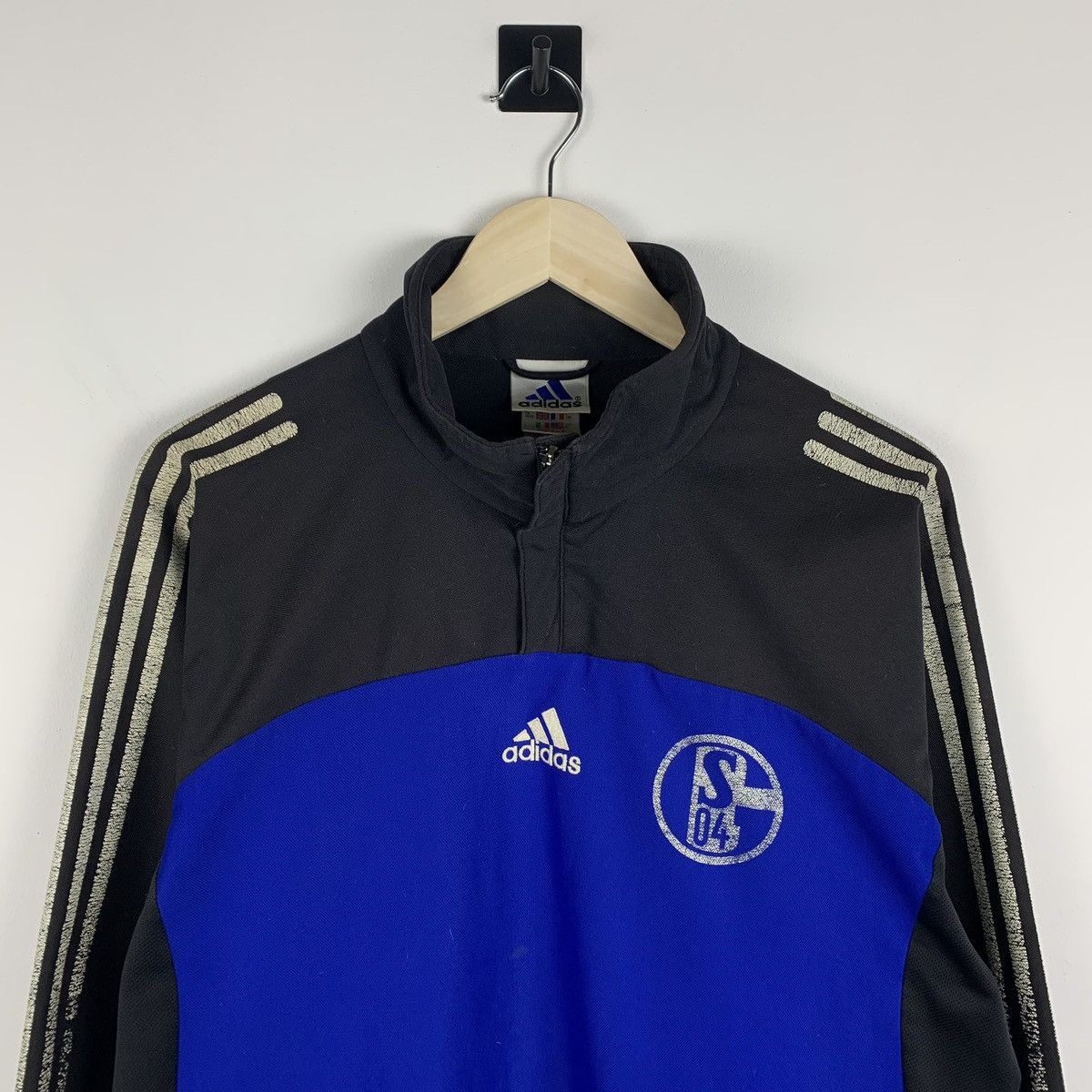 Adidas Men’s Adidas Shalke 04 Soccer Football Sweatshirt Size M Size US M / EU 48-50 / 2 - 2 Thumbnail