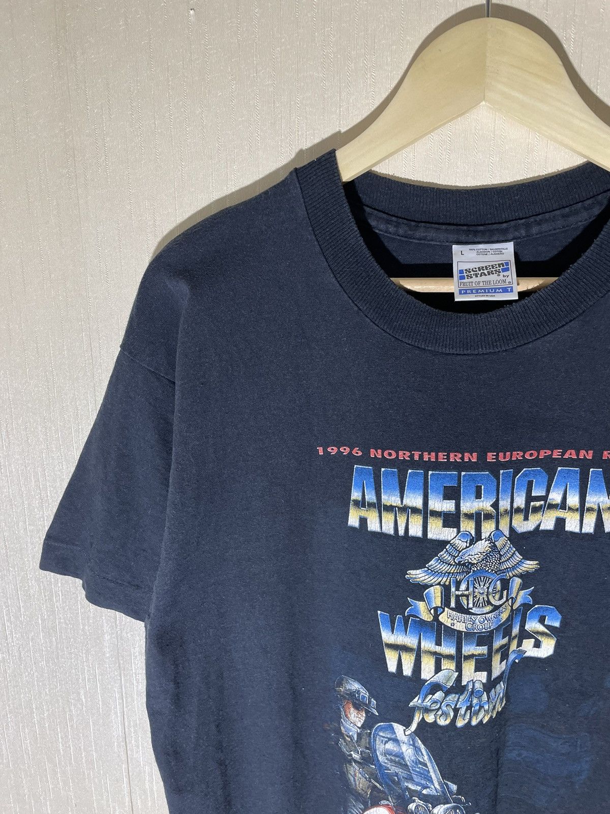 Harley Davidson × Vintage Harley Davidson 1996 vintage T shirt Size US L / EU 52-54 / 3 - 3 Thumbnail