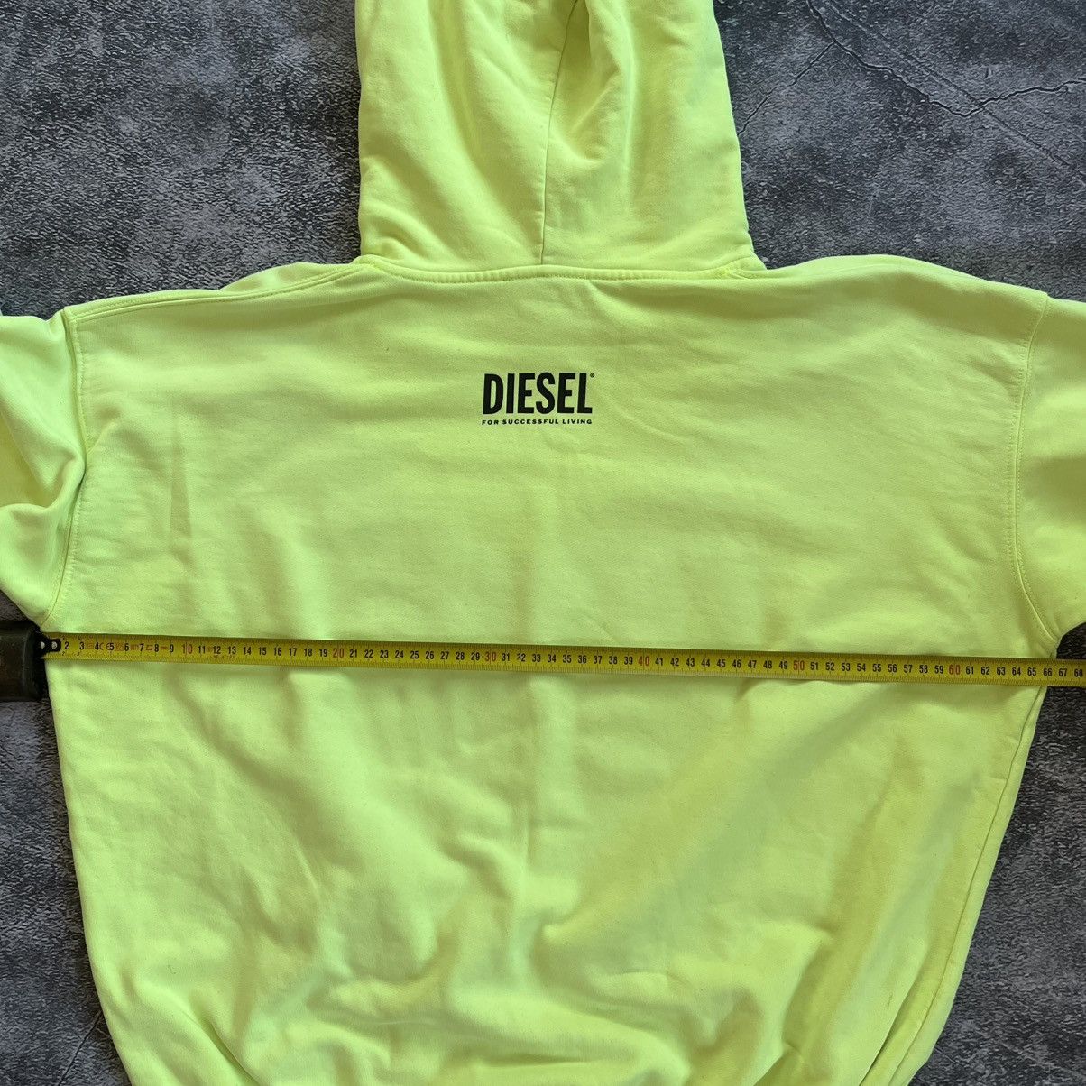Diesel Diesel F-Albyhook-C Relaxed Fit Green Hoodie Women Size M Size M / US 6-8 / IT 42-44 - 16 Thumbnail