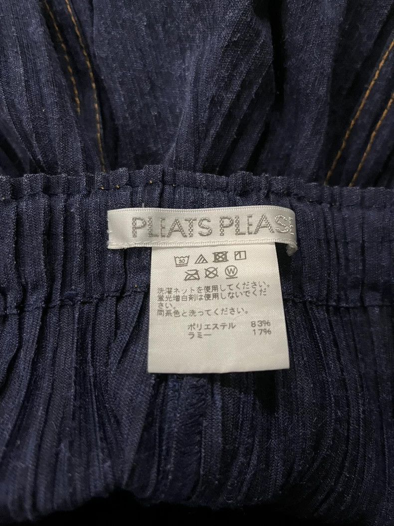 Issey Miyake Issey Miyake size:3 Black denim puff pants Size 31" - 3 Thumbnail