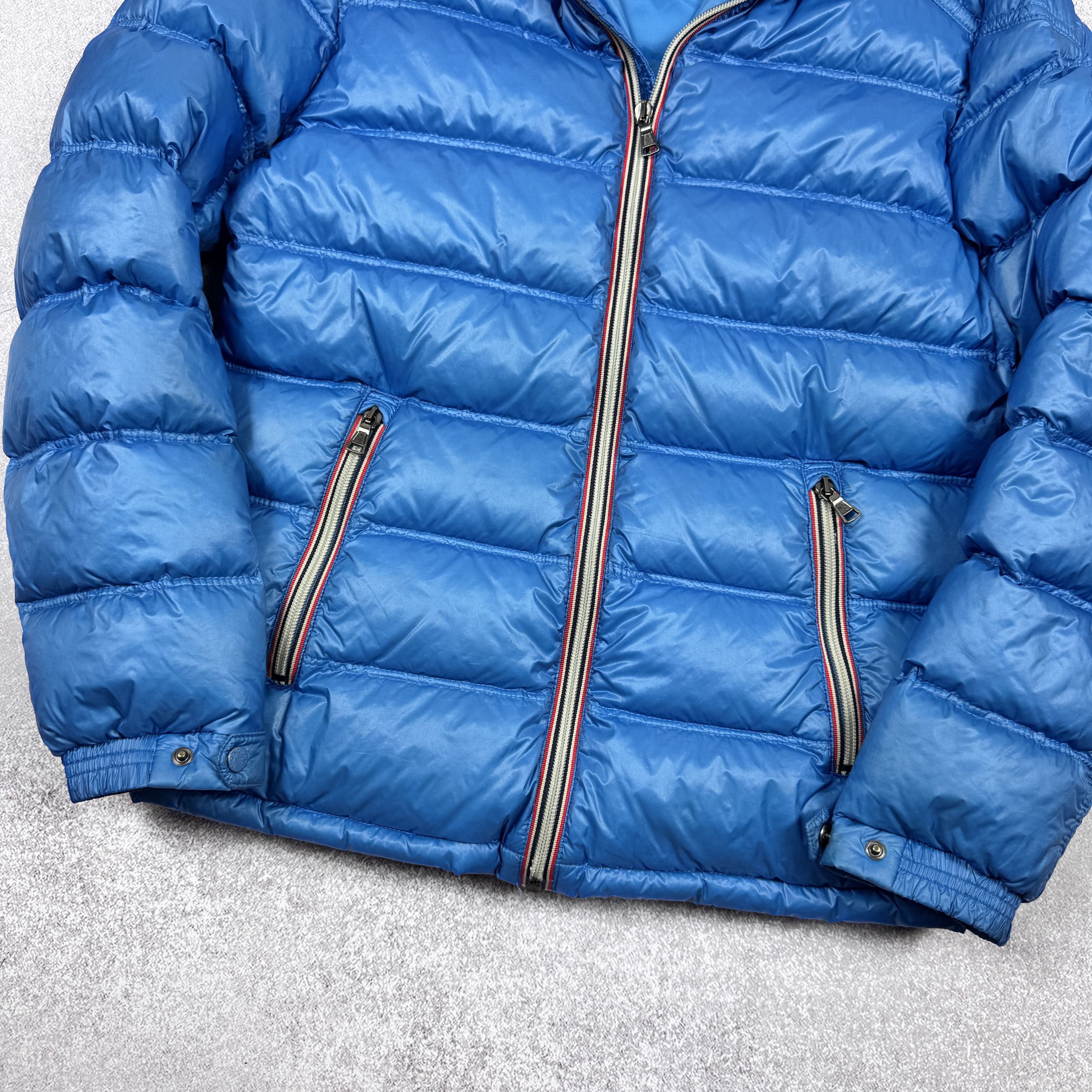 Moncler Original Moncler Gaston Blue Puffer Nylon Jacket Size 14Y Size US S / EU 44-46 / 1 - 6 Thumbnail
