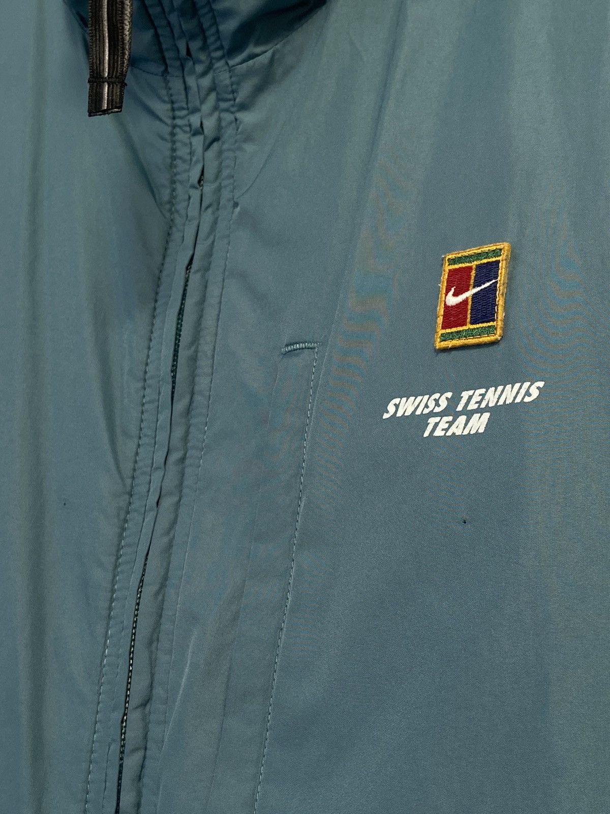 Vintage Nike Vintage Jacket Court 90ʼs Style Logo Hype Size US L / EU 52-54 / 3 - 6 Thumbnail