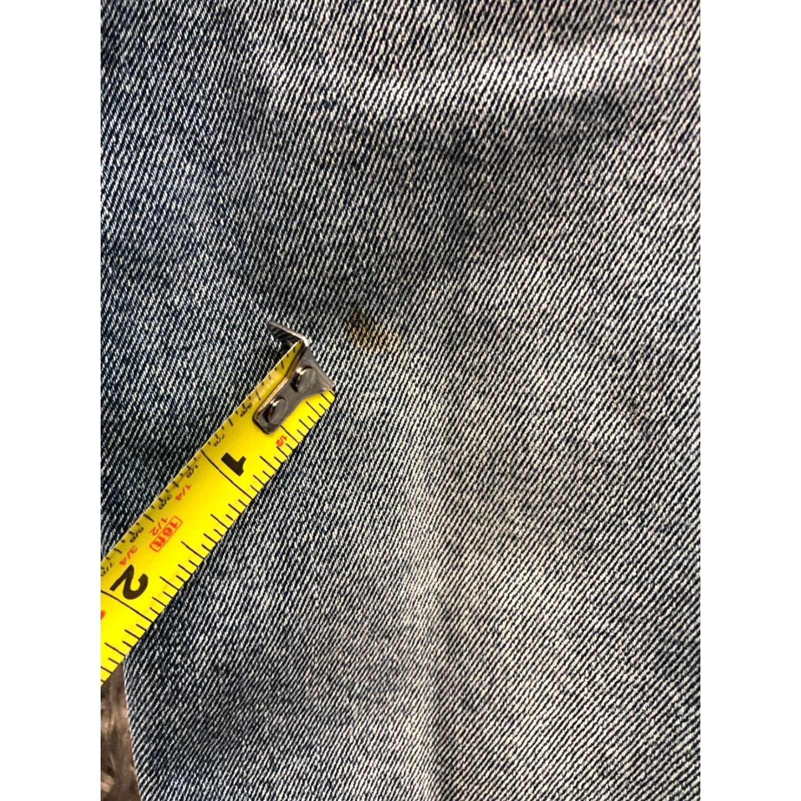 H&M H&M Skinny Jeans Size 28 Womens Mid Rise Dark Wash Blue Denim Accented Jeans 5-Pocket Belt Loops Zipper Button Logo Size 28" / US 6 / IT 42 - 7 Thumbnail